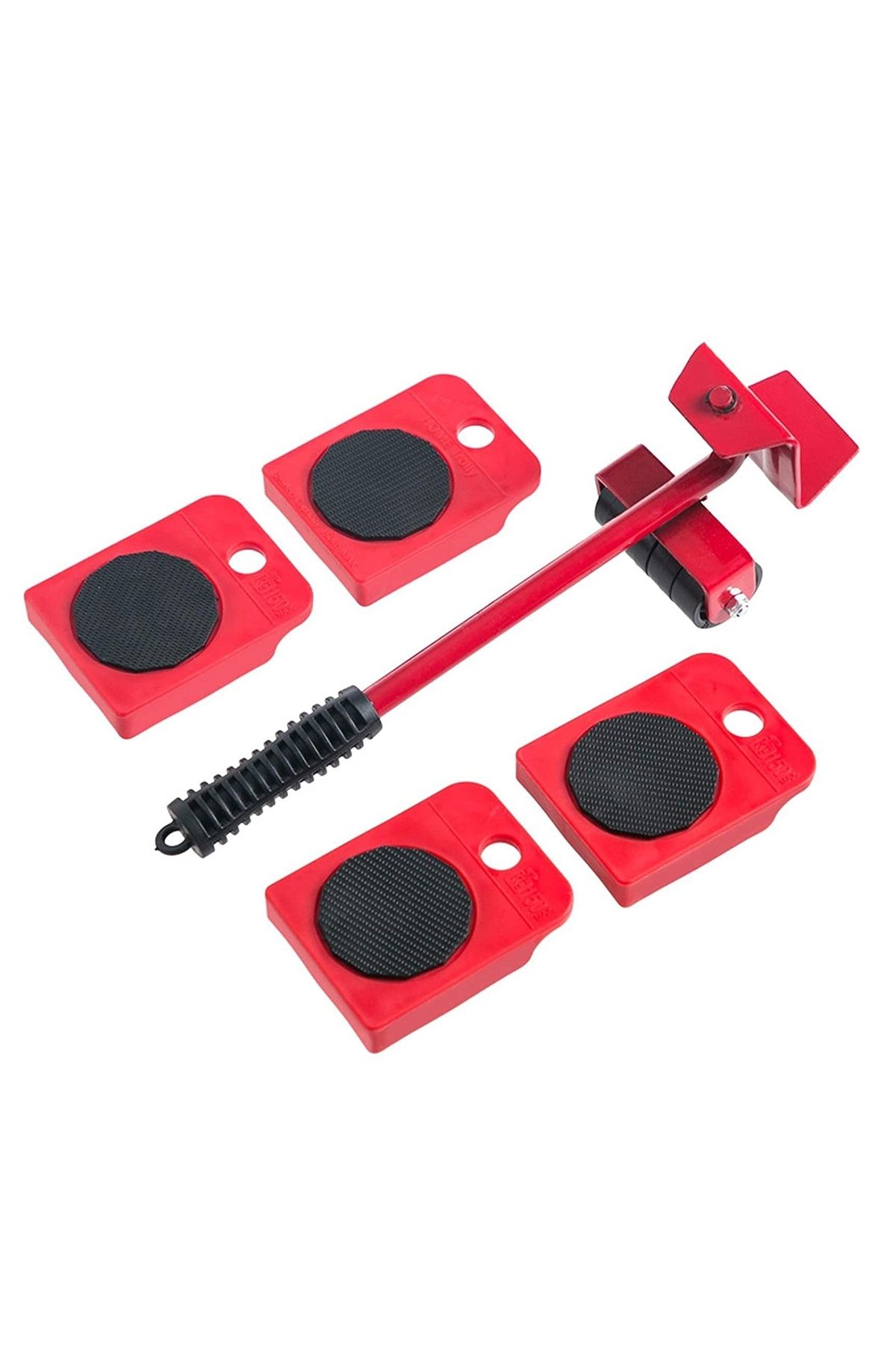 BOEM Set Cric Pentru Mutat Mobilă Cu Roți, Capacitate 150 Kg, Barste Pc-5 - One Size