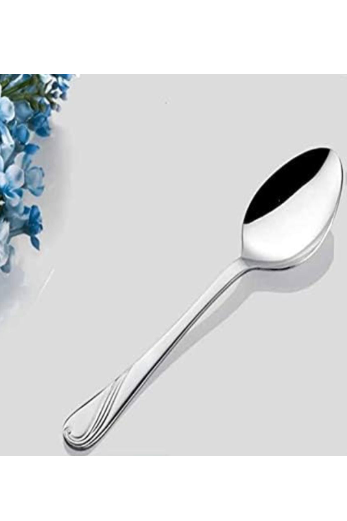 İnter Çelik Bahar Model 12 Li Tatlı Kaşık