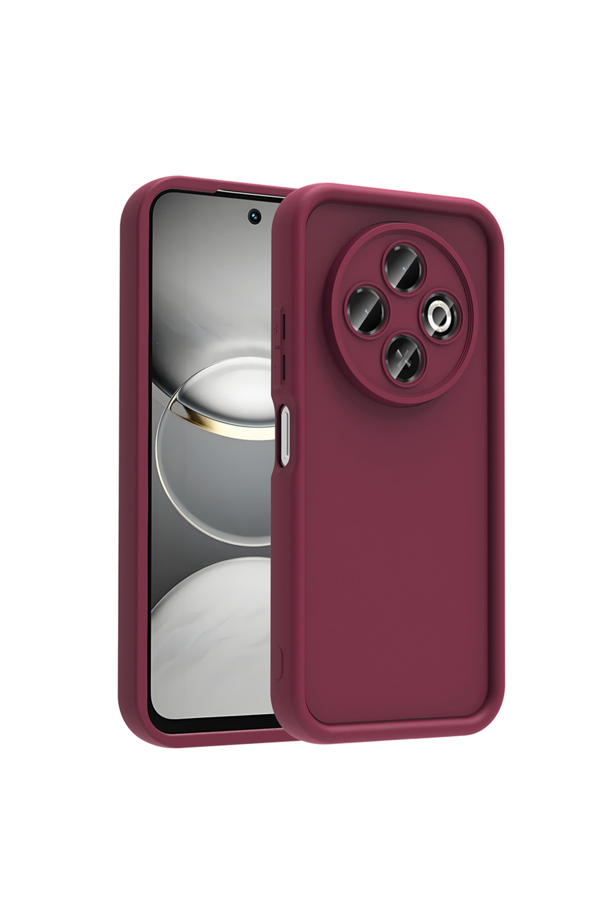 Ceponya-Tecno Spark 30C 4g Case Pineapple Silicone Cover with Camera Protection 3