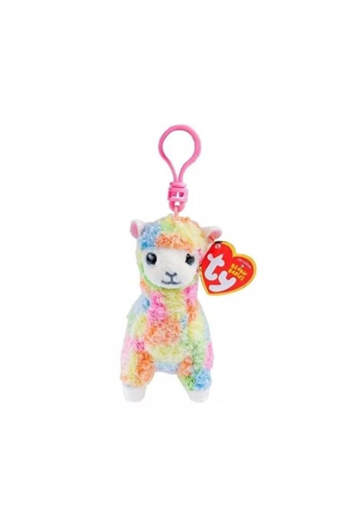 swilex Peluş Renkli Lama Anahtarlık Lola