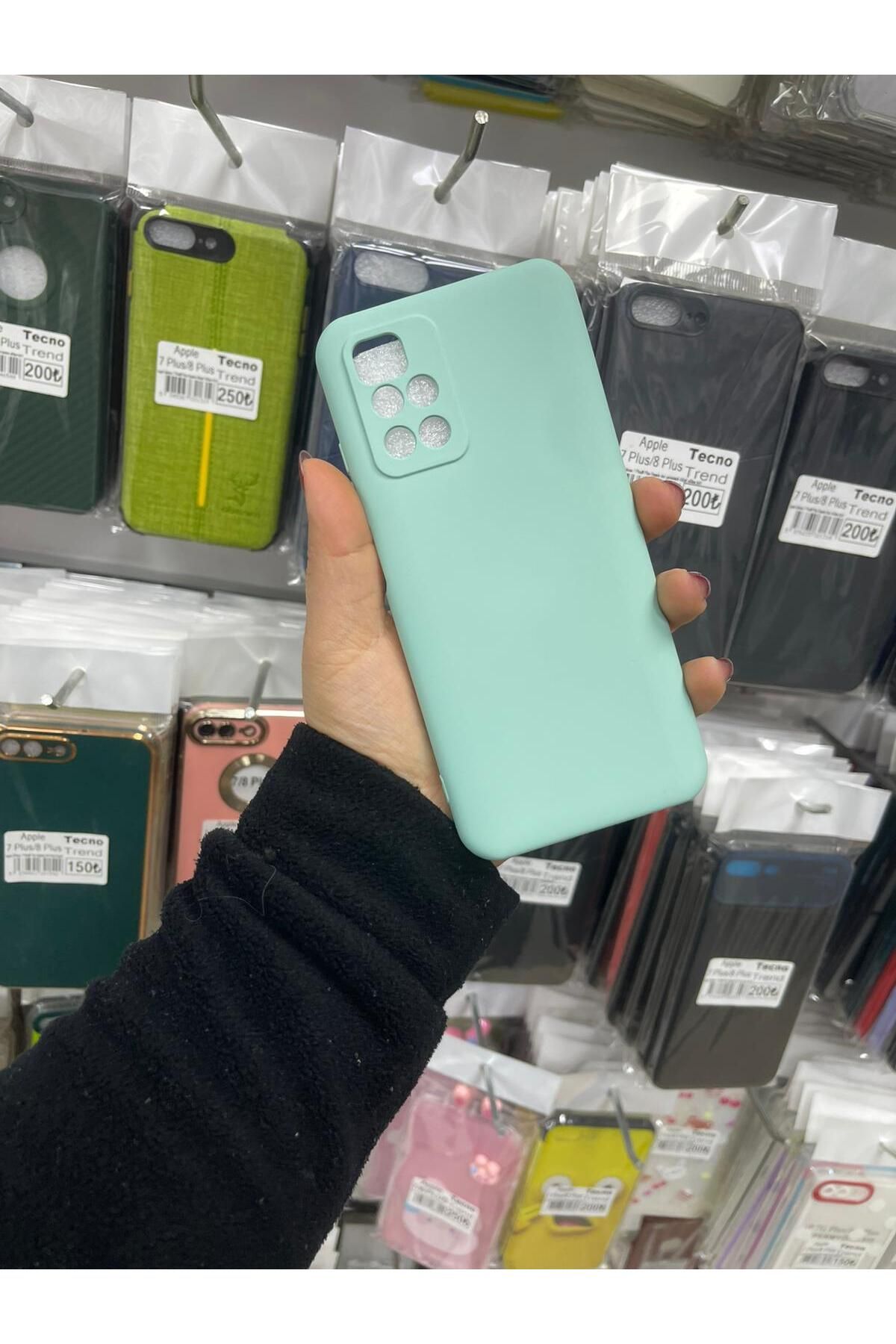 TECNOTREND Redmi 10 2022 mara lanman siliköon kılıf