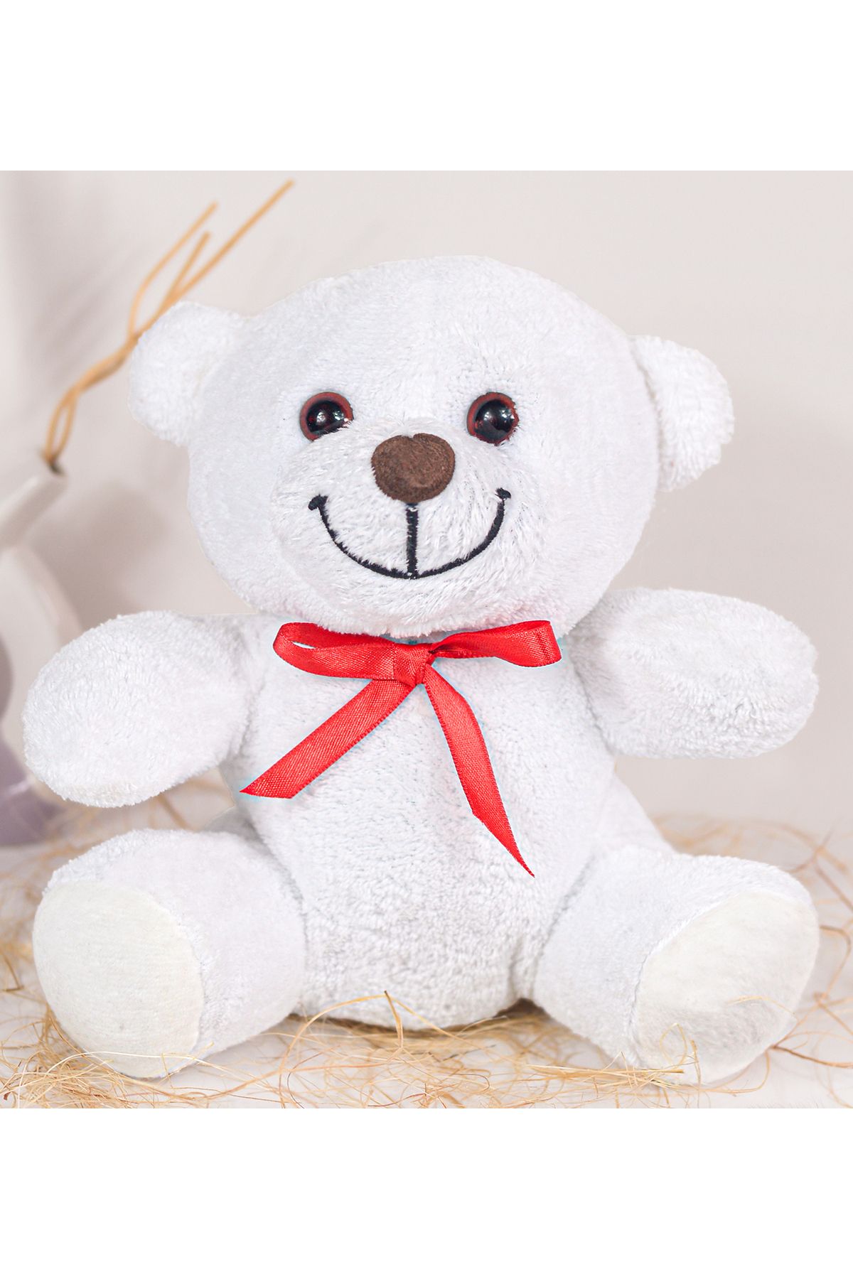 Özgüner Oyuncak 25cm Peluş Çiçek Ayı (%100 YERLİ)