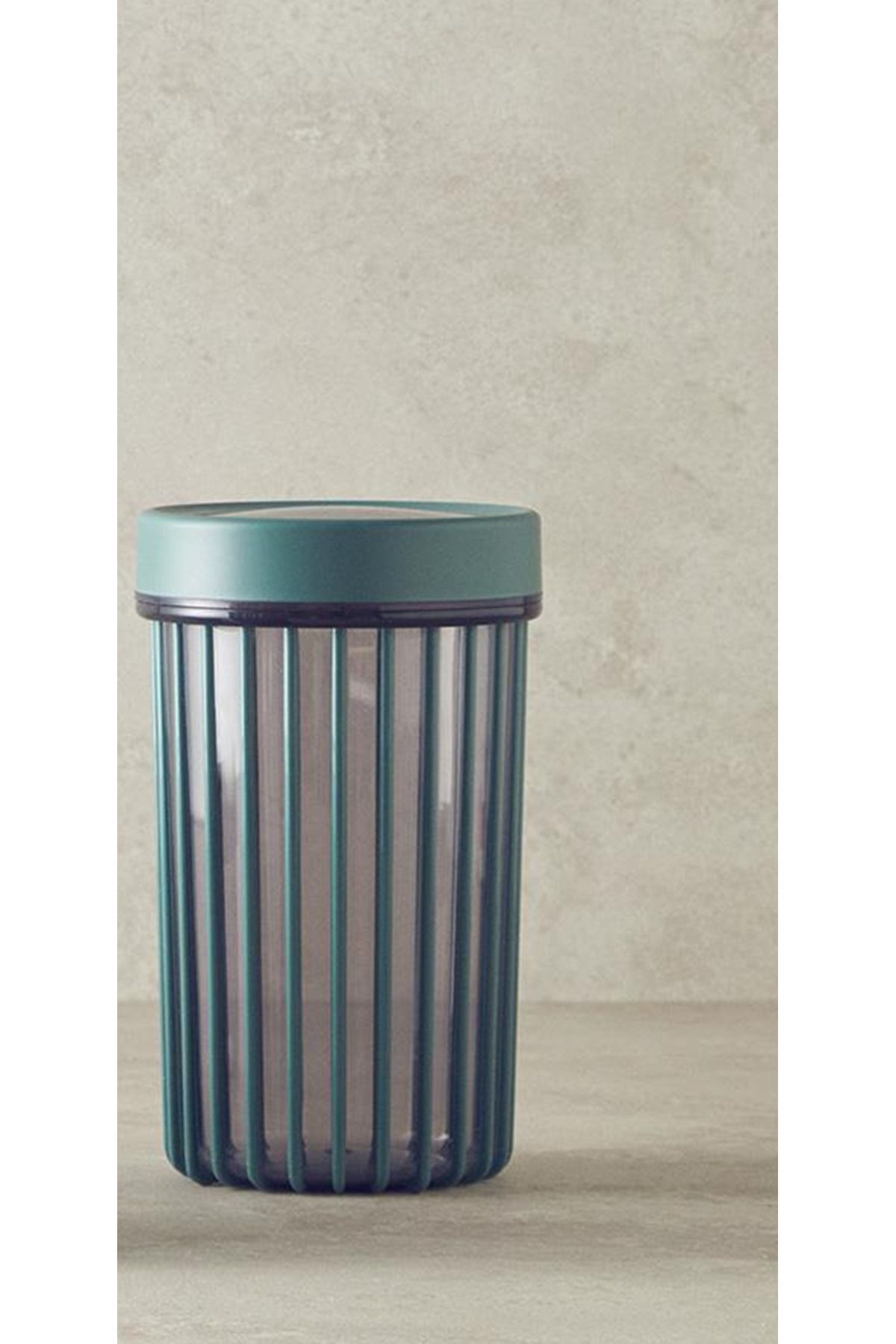 English Home Mixed Plastik Erzak Kabı Yeşil 18CMX1100 Ml
