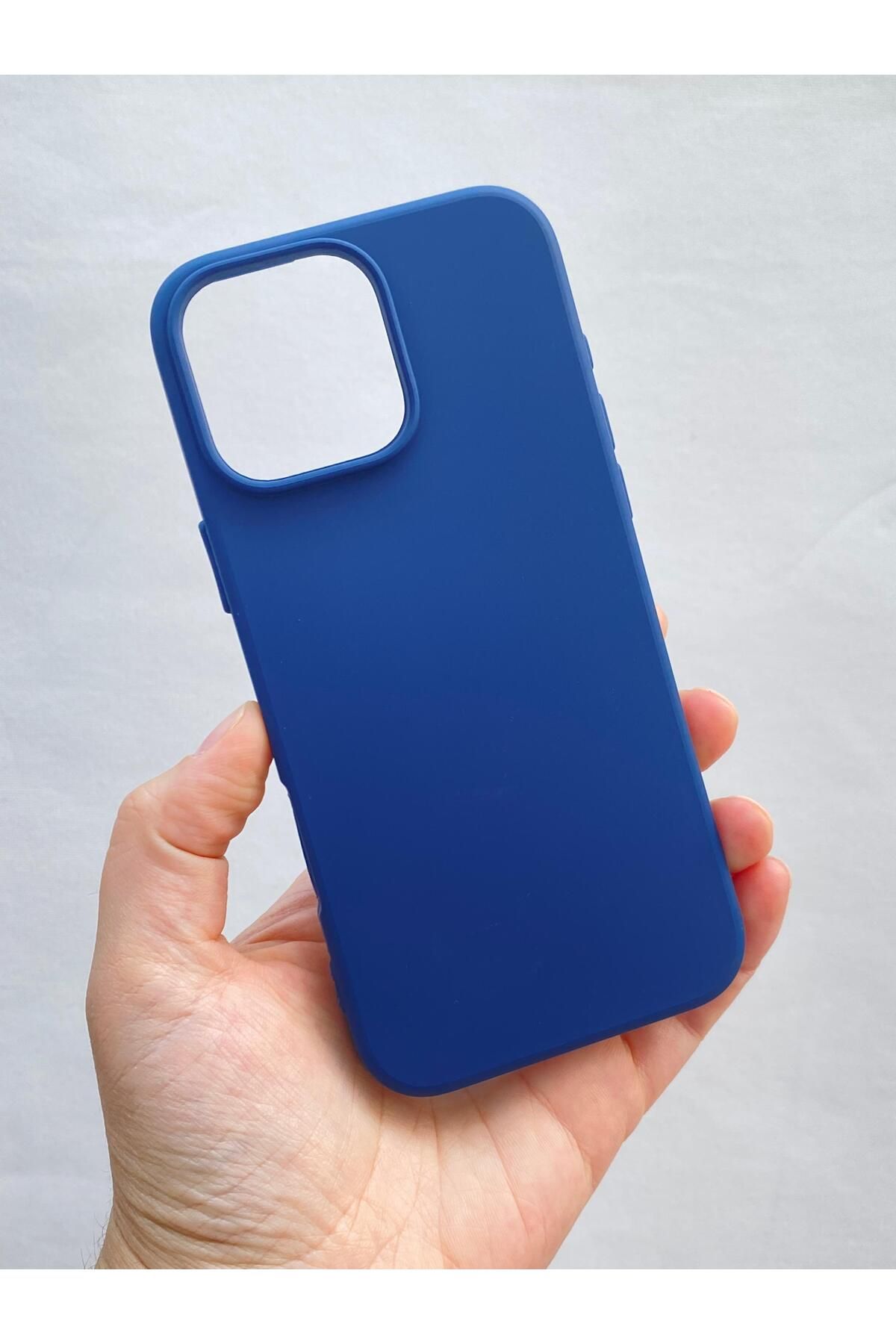 Vip Case iPhone 14 Plus ve 15 Plus - Silikon Darbe Emici Klasik Korumalı Rubber Kılıf