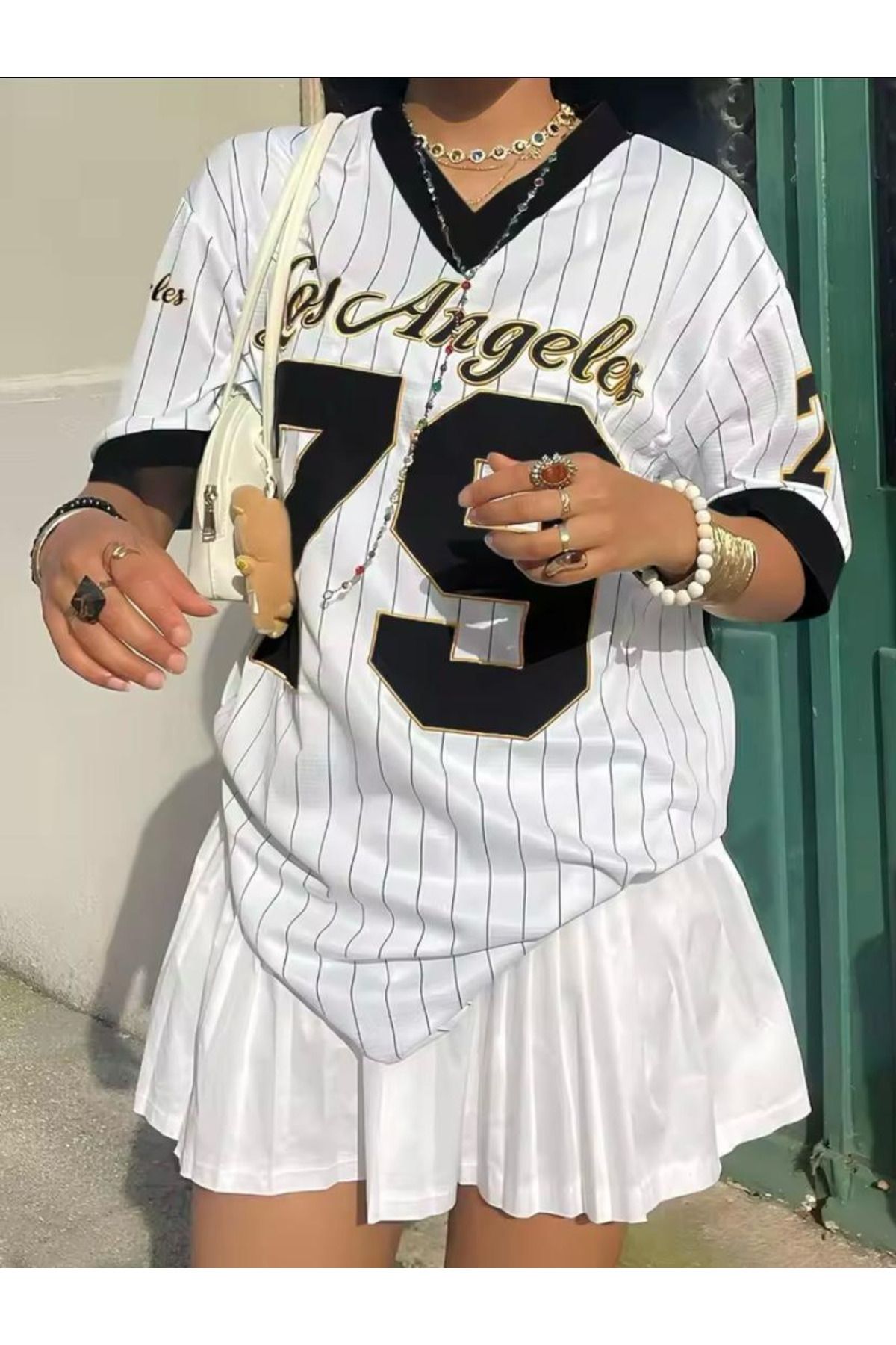 Gofeel Los Angeles 79 Siyah Jersey Forma