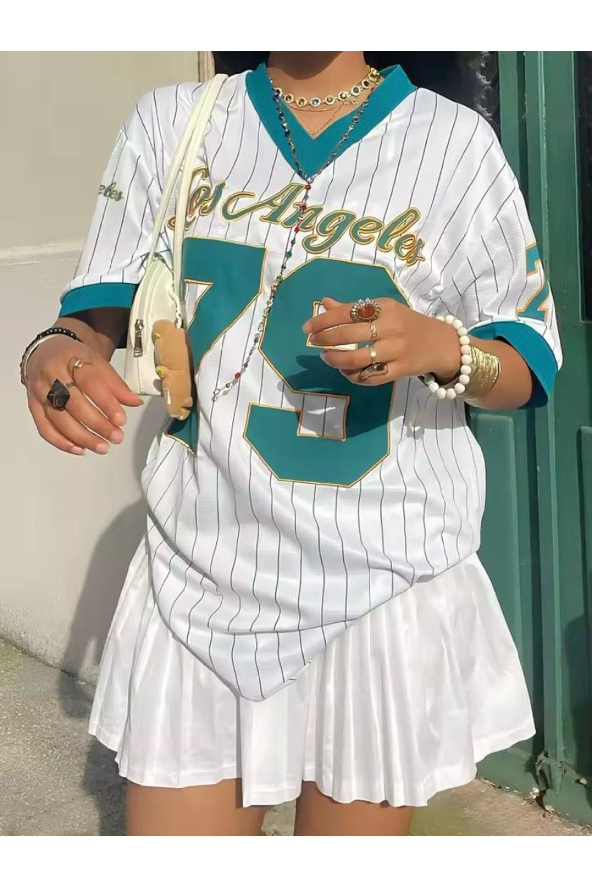 Gofeel Los Angeles 79 Mavi Jersey Forma