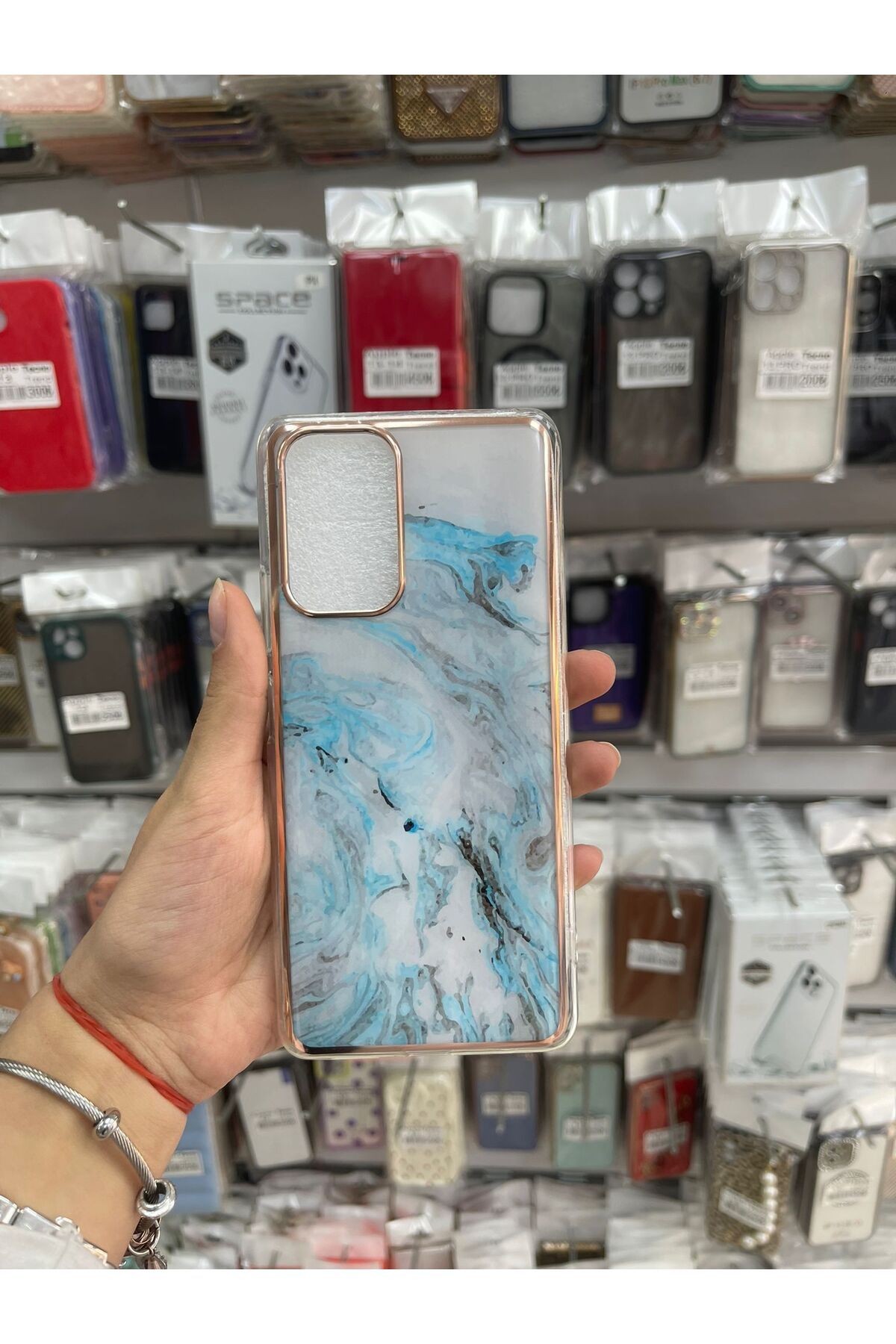 TECNOTREND xiaomi redmi note 9 pro uyumlu mermer desenli kılıf