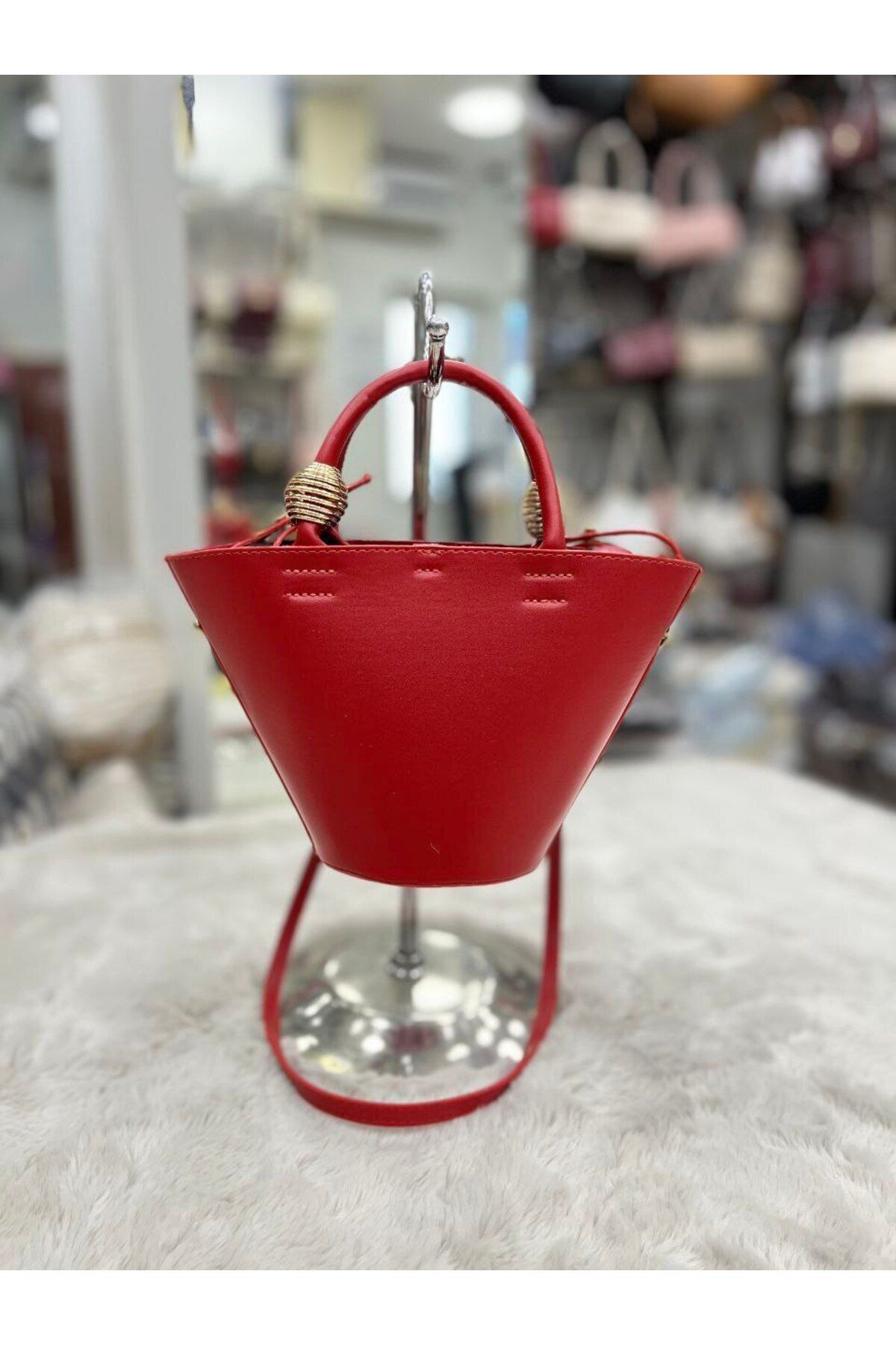 bynarincollection günlük kova model omuz çantası