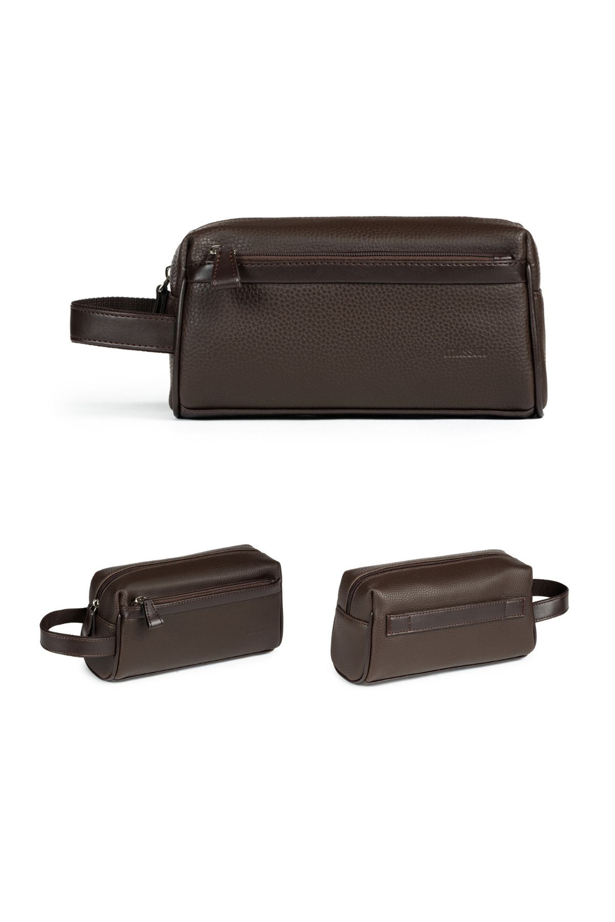 mussen Unisex El Çantası Dopp Kit - Günlük & Traş Bakım & Makyaj Duş Çantası - 23x11x8cm