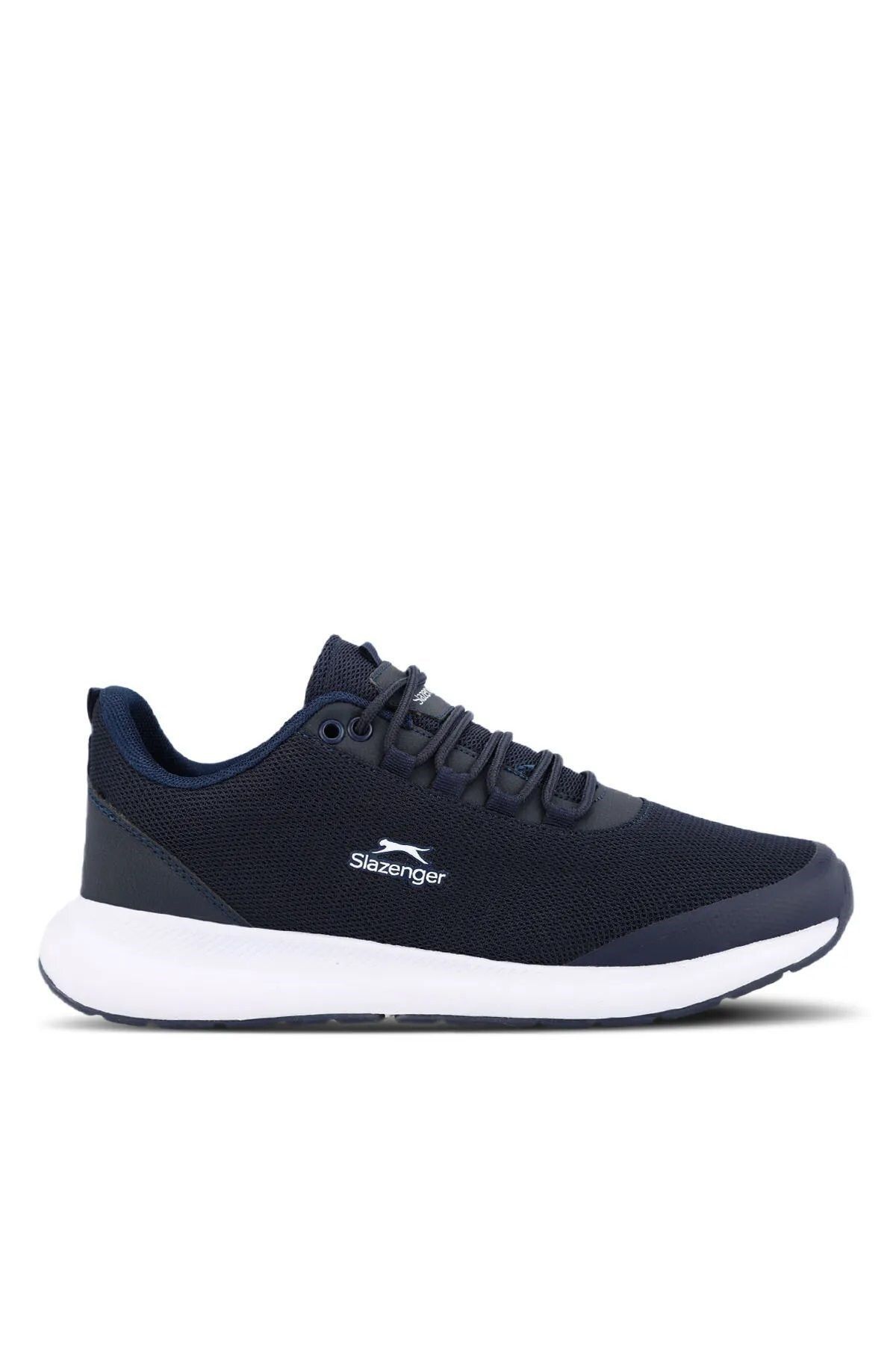 Slazenger Günlük Bağcıklı Spor Ayakkabı Lacivert Sneaker