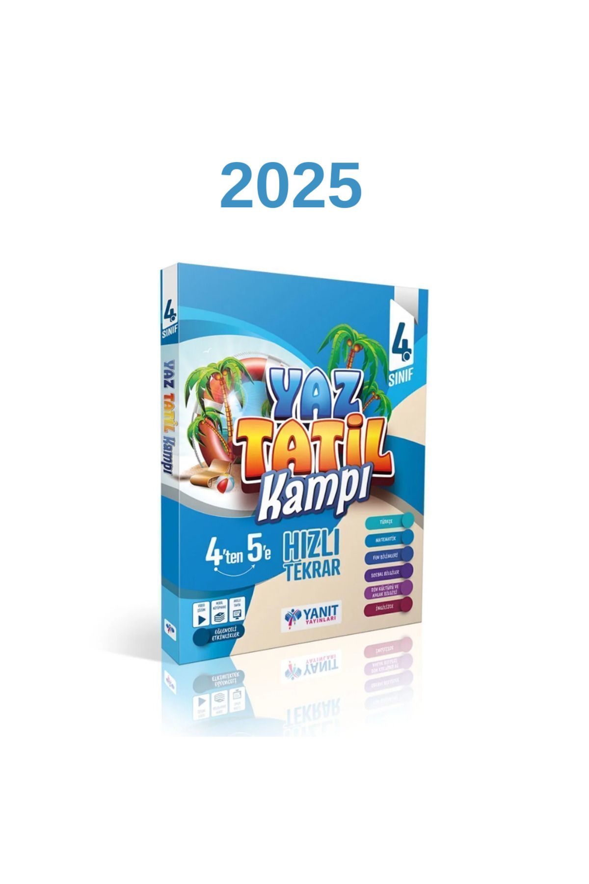 Strateji Yayınları Yanıt 4.Sınıf 4'den 5'e Geçenlere Yaz Tatil Kamp Kitabı 2025