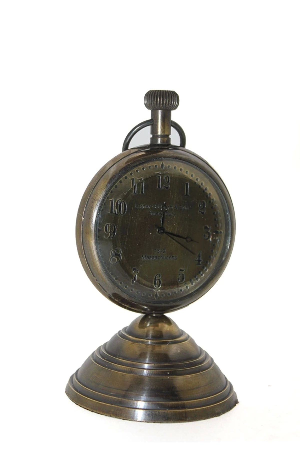 ShopNova Masa Üstü Pirinç Saat 16142