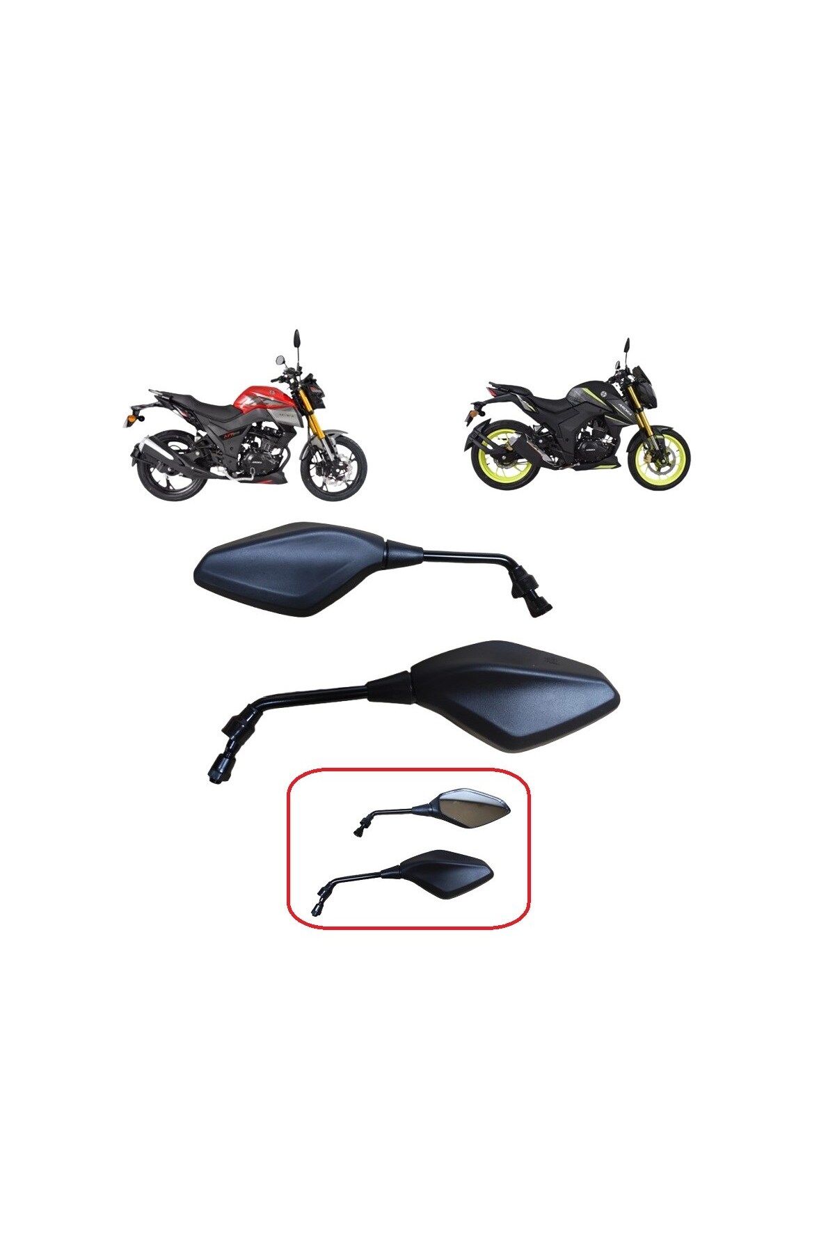 ÖZERDEM Arora MT 125 / ARS200 Ayna Takımı
