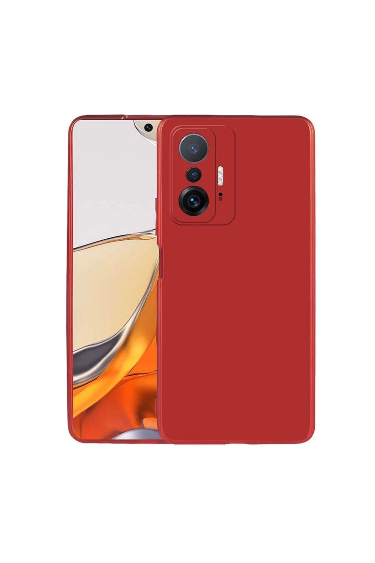 SBY TEKNOLOJİ Xiaomi Mi 11T Pro 5G Uyumlu Kılıf Pürüzsüz Premier Silikon Kapak