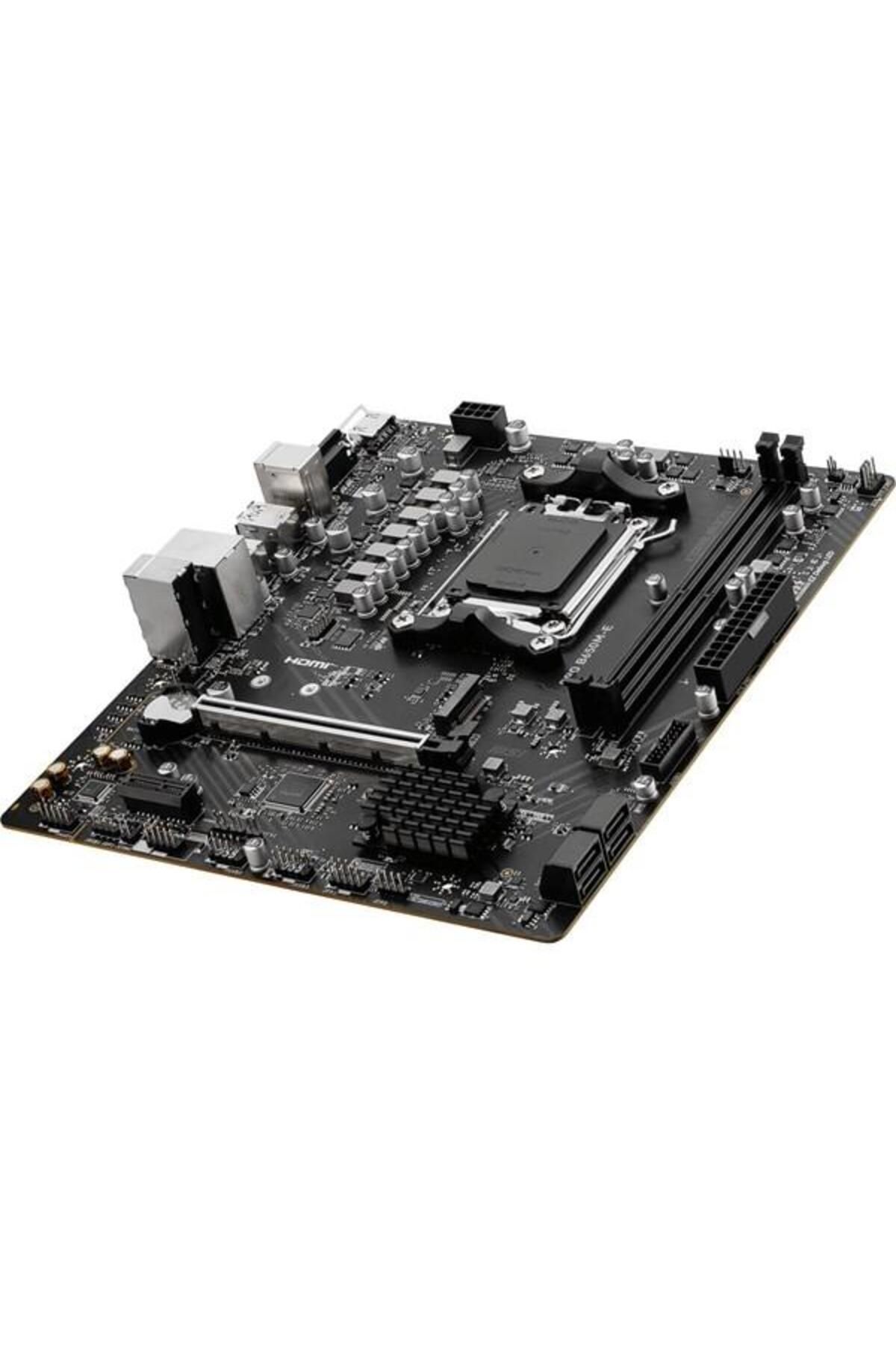 MSI-PRO B650M-E DDR5 HDMI PCIE 4.0 AM5 mATX 3