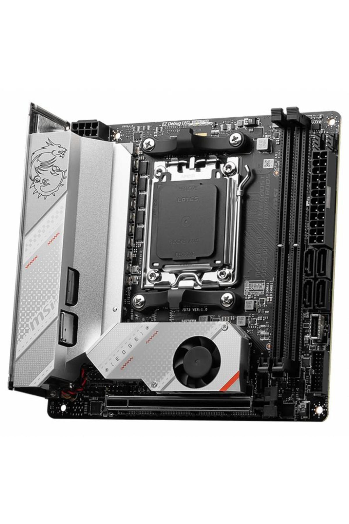 MSI-Mpg B650I Edge Wifi Ddr5 HDMI M.2 USB 3.2 Lan Wifi Mitx Am5 4