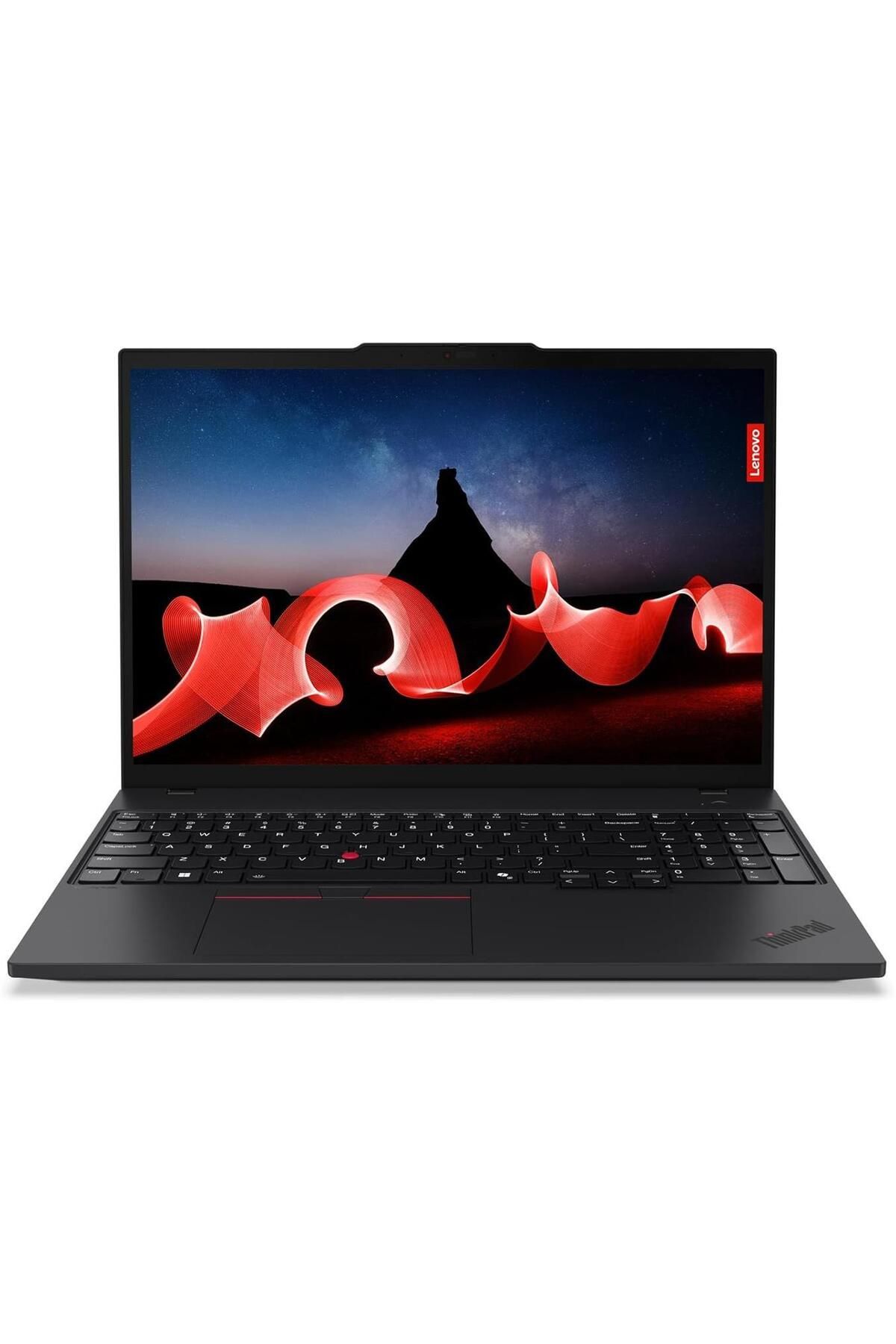 LENOVO Thinkpad T16 21MQS1KM0TN Vpro Ultra 7 155U 32GB DDR5-5600 1TB 16" FreeDOS Siyah Notebook