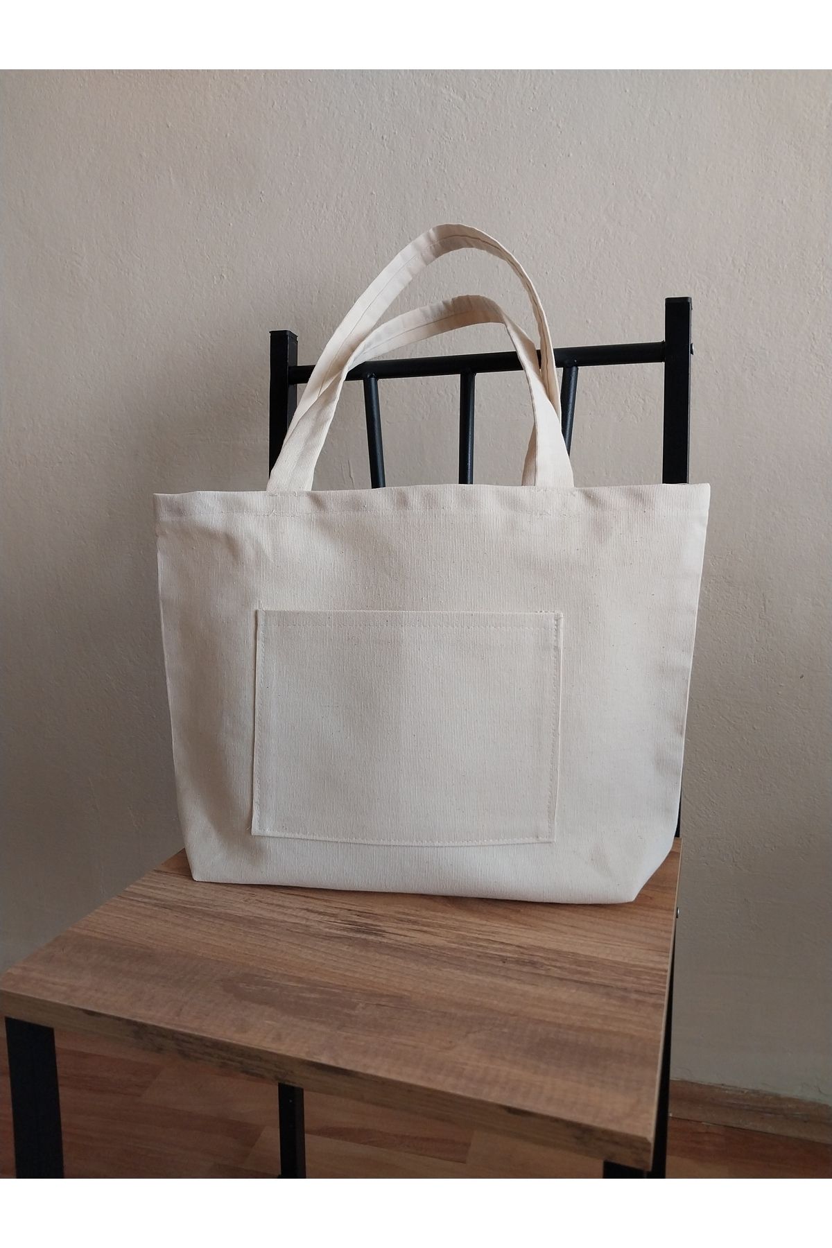 Green Kanvas shopper çanta