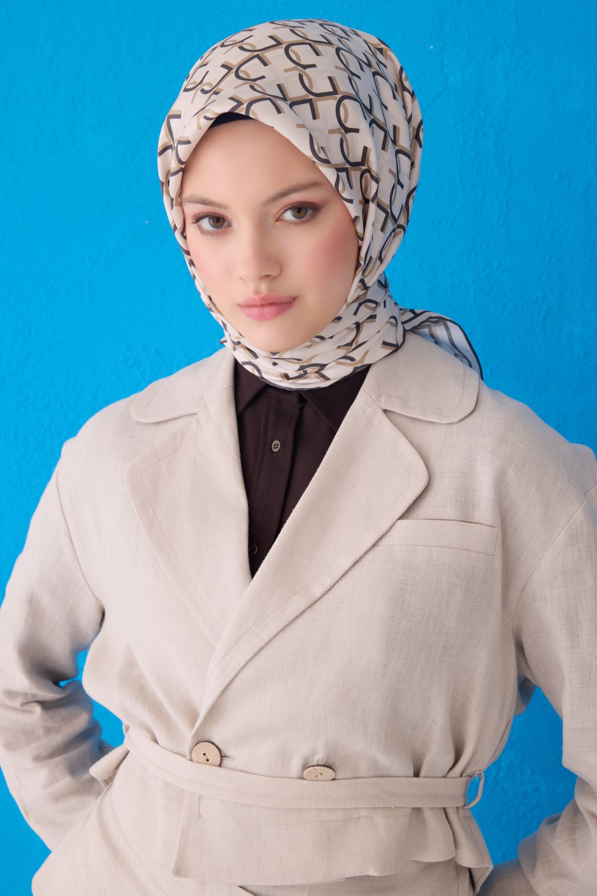 Belli BELLİ SAF İPEK EŞARP 4102D (SURA)-07