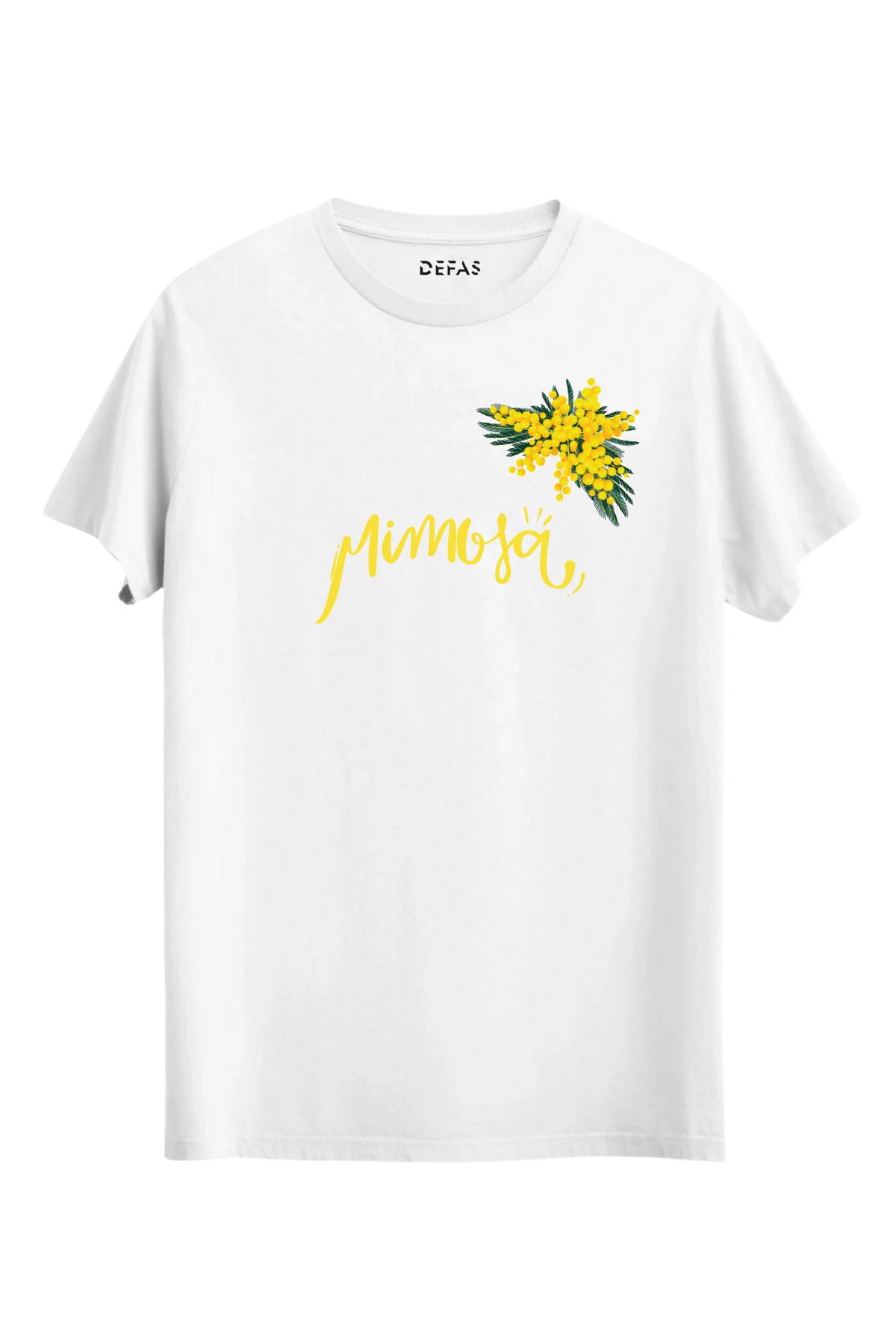 DEFAS Mimoza baskılı tshirt