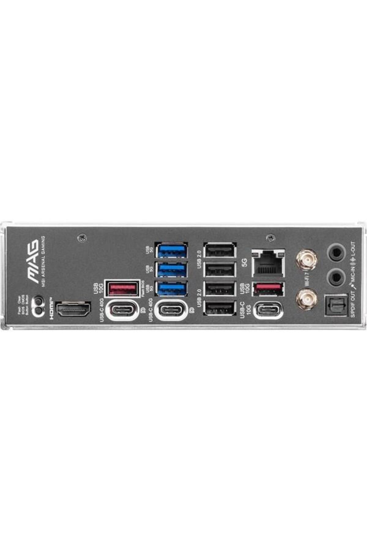 MSI-MAG X870E TOMAHAWK WIFI-7 DDR5 HDMI-DP PCIE 5.0 AM5 ATX 6