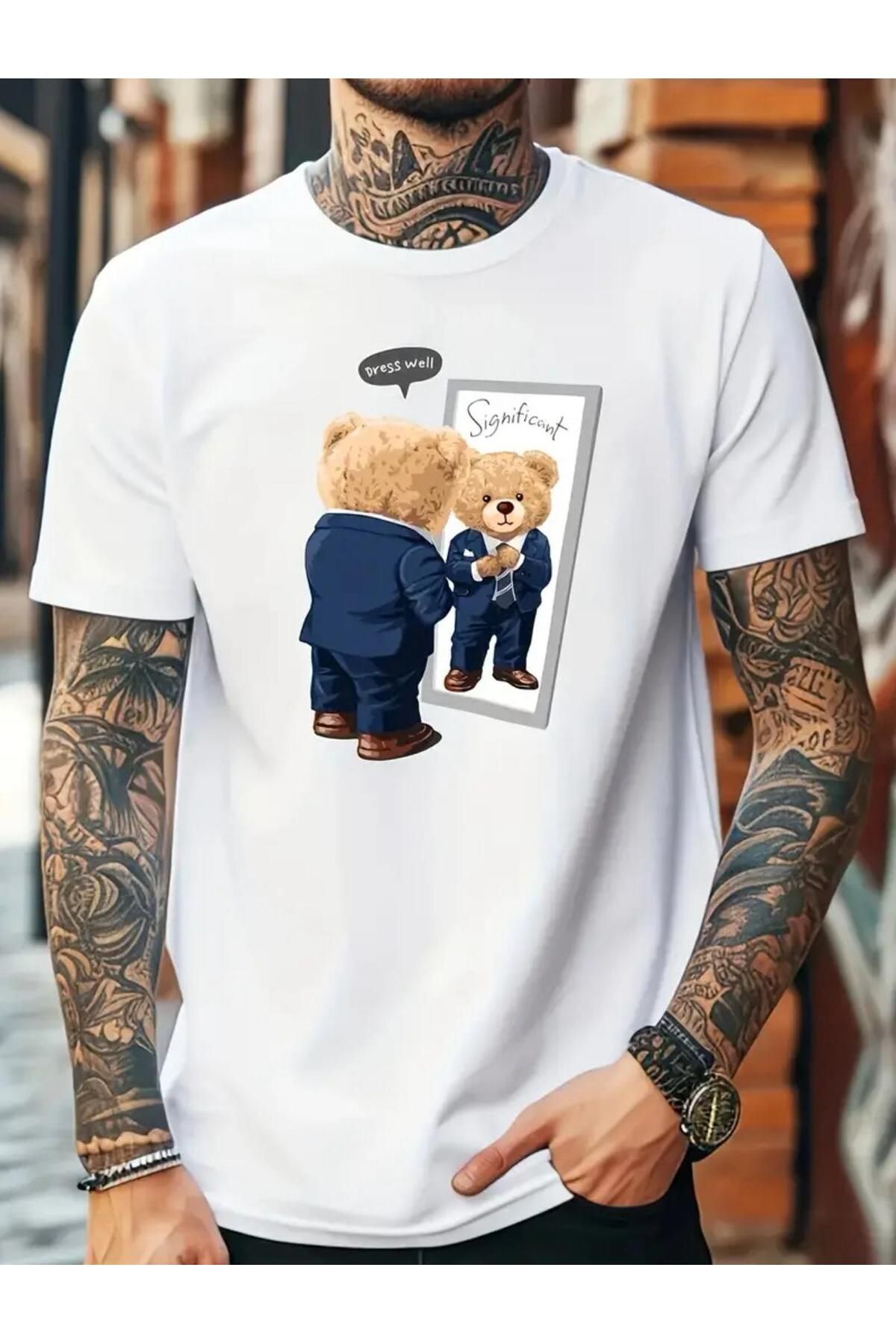 teddy Erkek Teddy Bear T-shirt