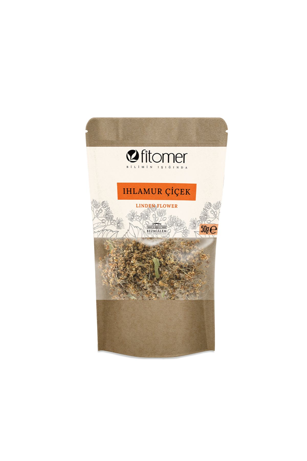Fitomer Ihlamur Çiçek Bitki Çayı 50 Gram