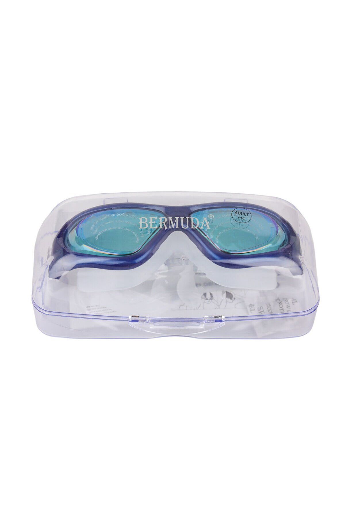 NillyToys KZLD-AF2800 Bermuda Aynalı Sörf Yüzücü Gözlüğü ICB12