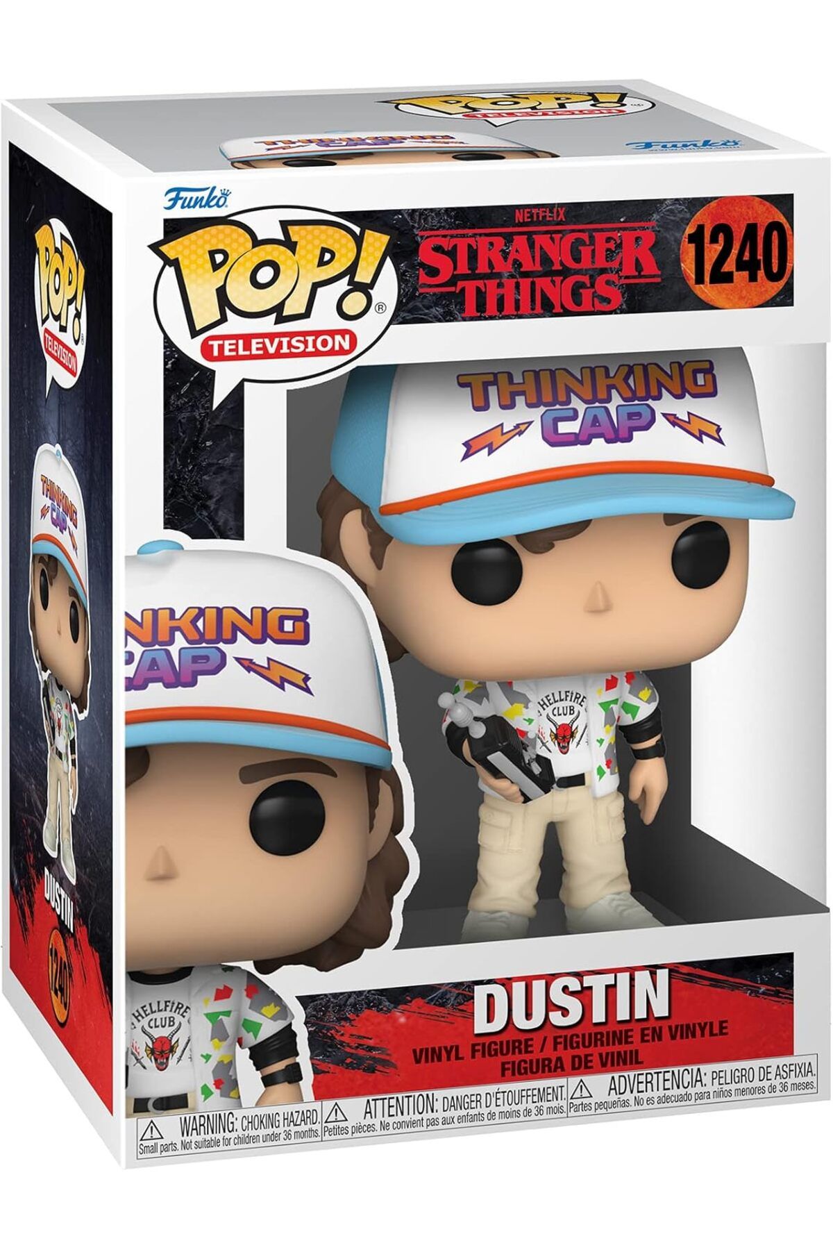 Funko Pop! Stranger Things, Dustin Henderson Vinil Koleksiyon Figürü, Resmi Ürün