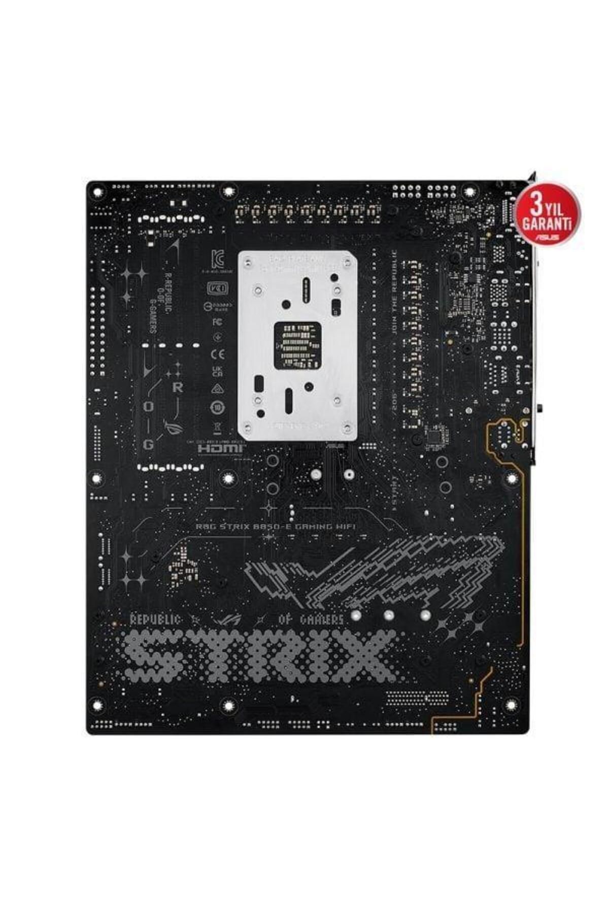 ASUS-Rog Strix B850-E Gaming Wifi-7 Ddr5 HDMI Dp Pcie 5.0 Am5 Atx 4