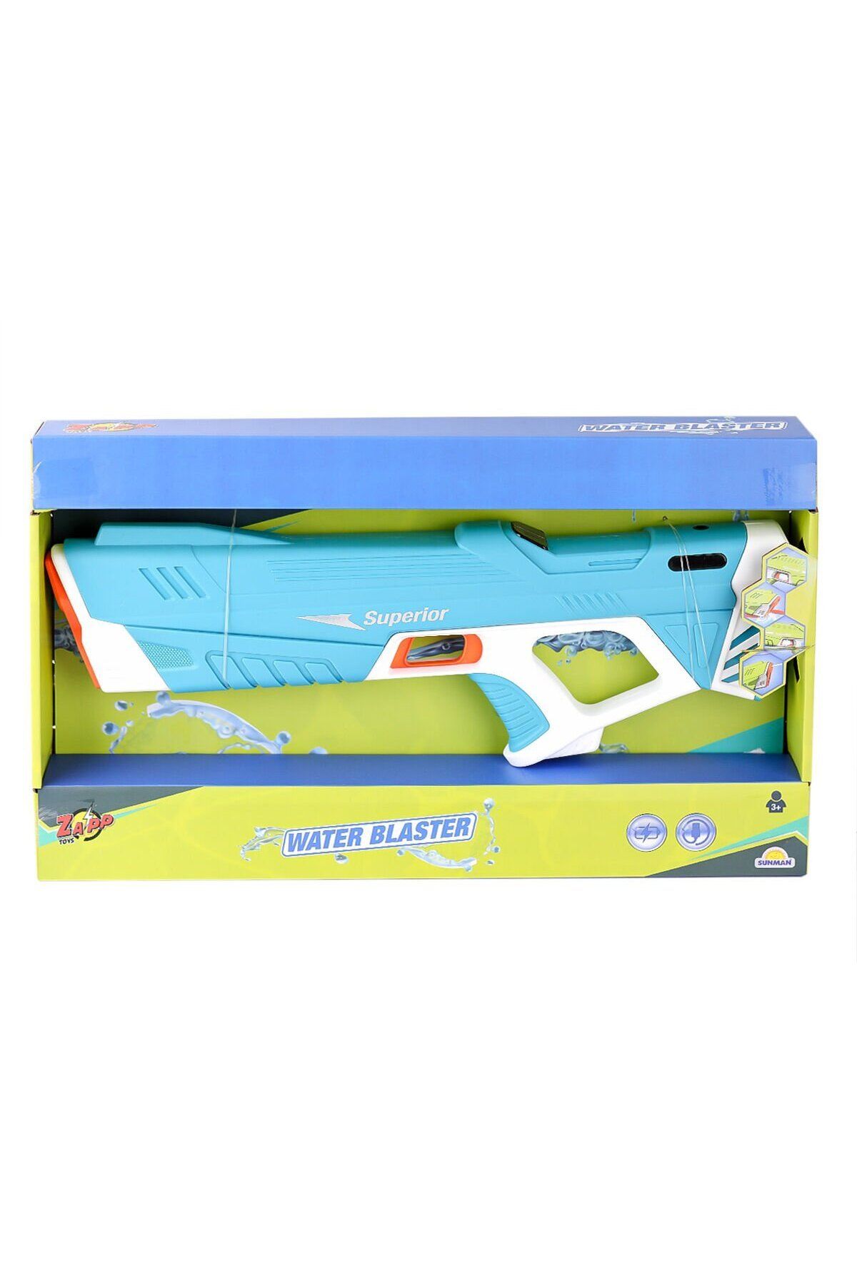 NillyToys 5566 Zapp SuTabancası SUN-RST-ZAP-SU TABANCASI 7 4V USB 280ML