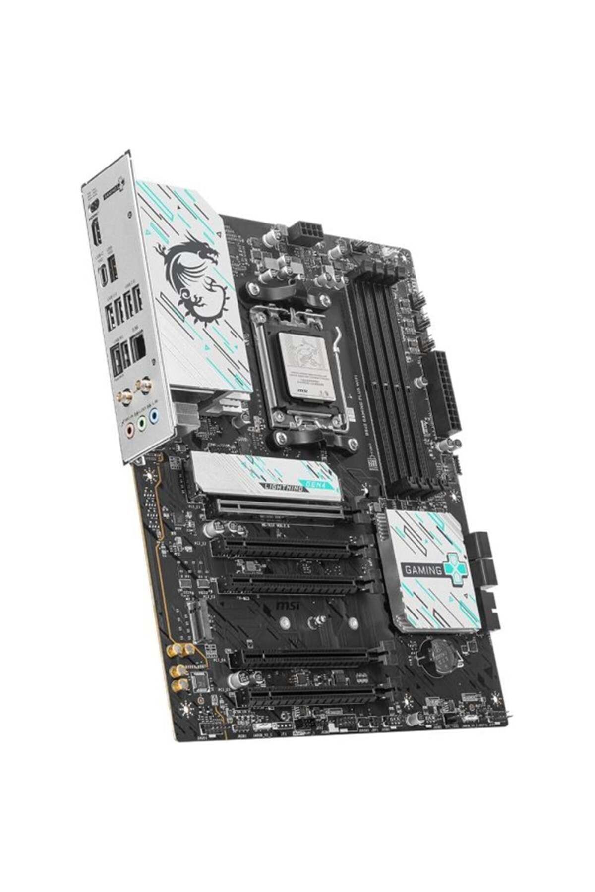 MSI-Msi B840 Gaming Plus Wifi 8000Mhz (Oc) Ddr5 Socket Am5 M.2 HDMI Atx Motherboard 2