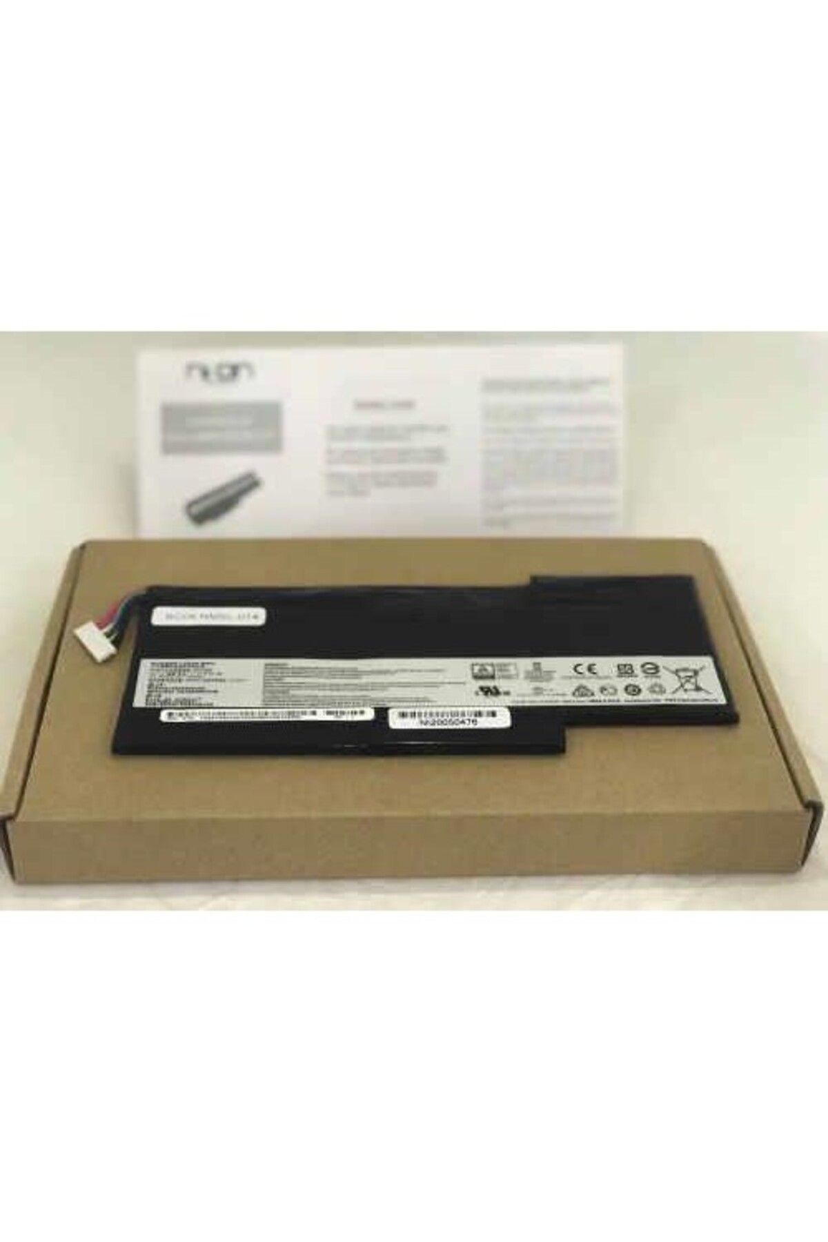 NION Msi MS-17B4 MS-16K3 MS-16W1 uyumlu Notebook bataryası -pil
