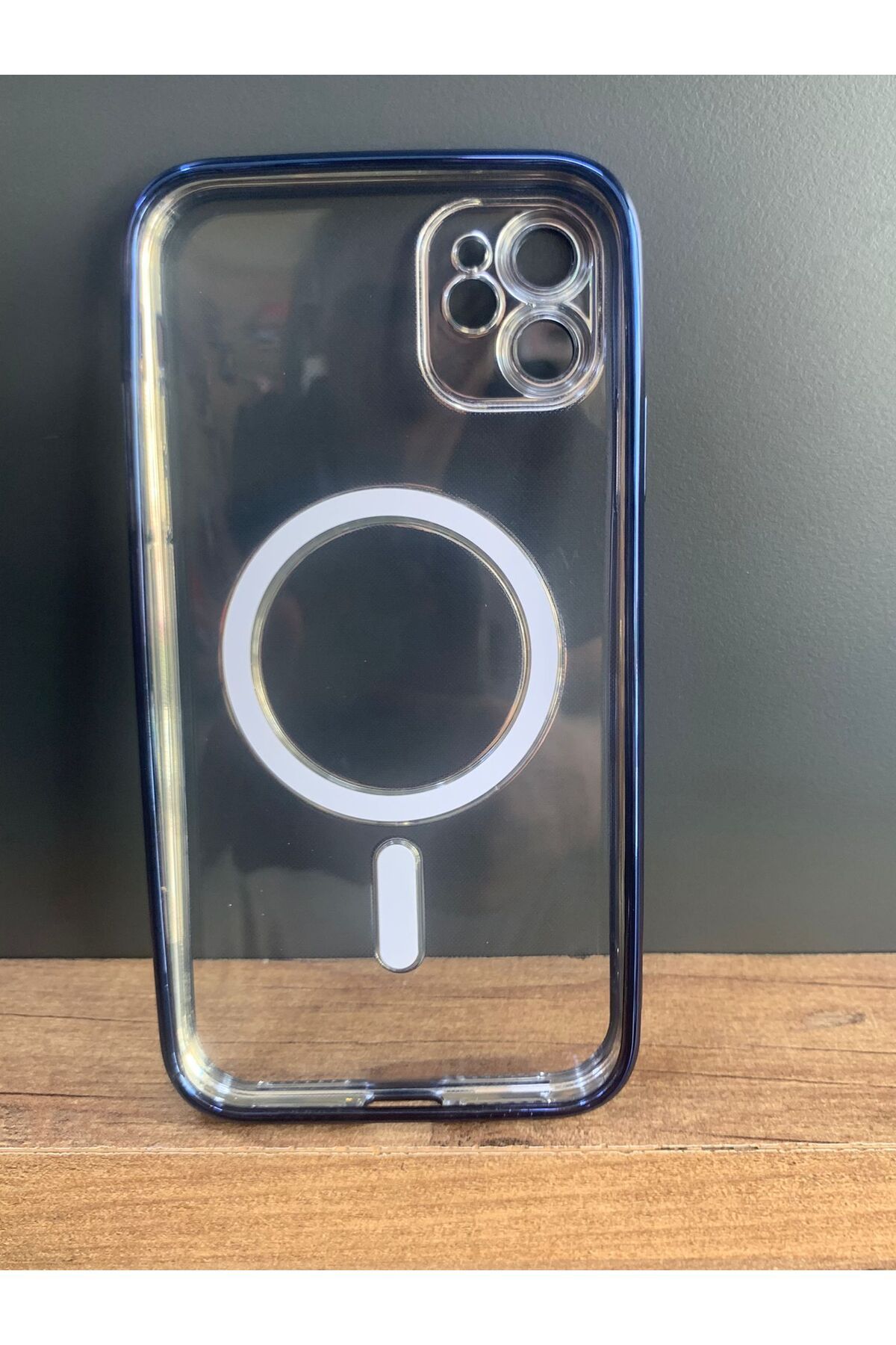 shop İPHONE 11 Uyumlu Kılıf Magsafe Kılıf Metal Kamera