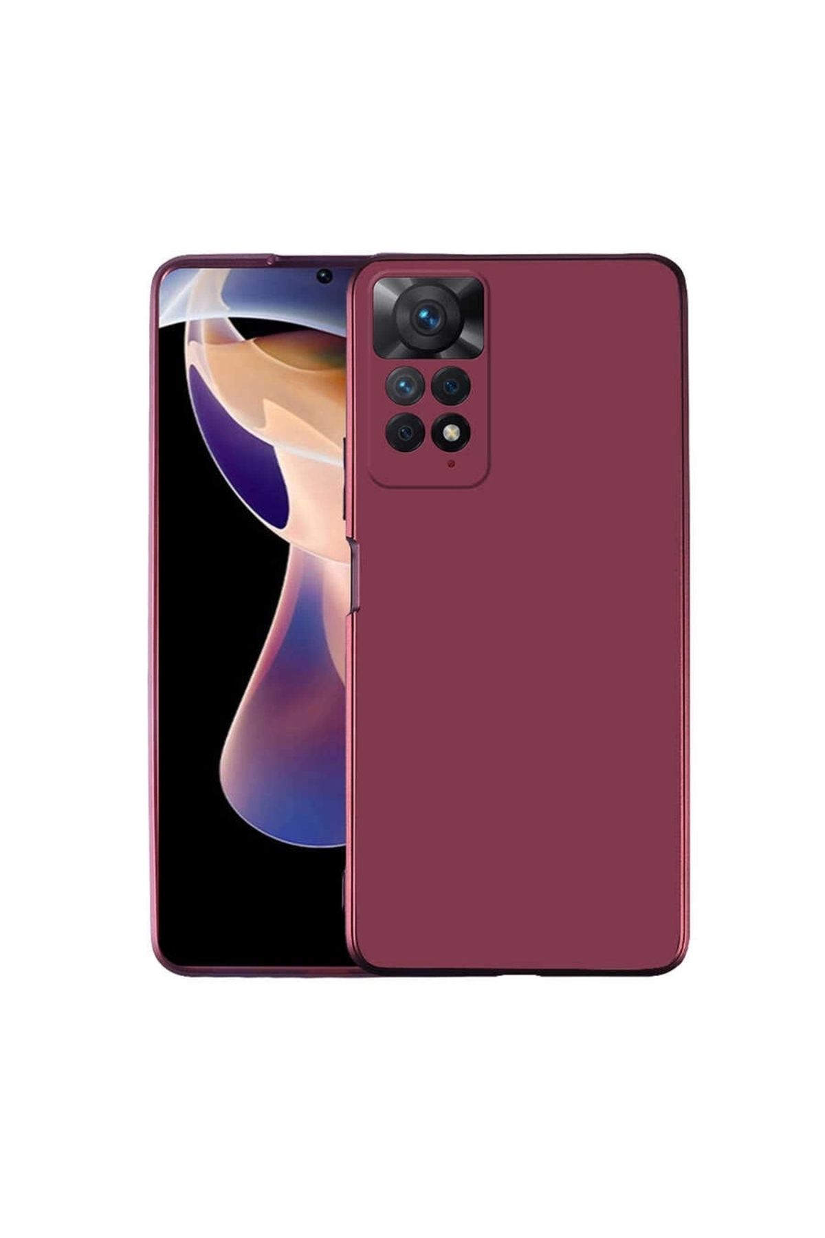 SBY TEKNOLOJİ Xiaomi Redmi Note 11 Pro 5G Uyumlu Kılıf Pürüzsüz Premier Silikon Kapak