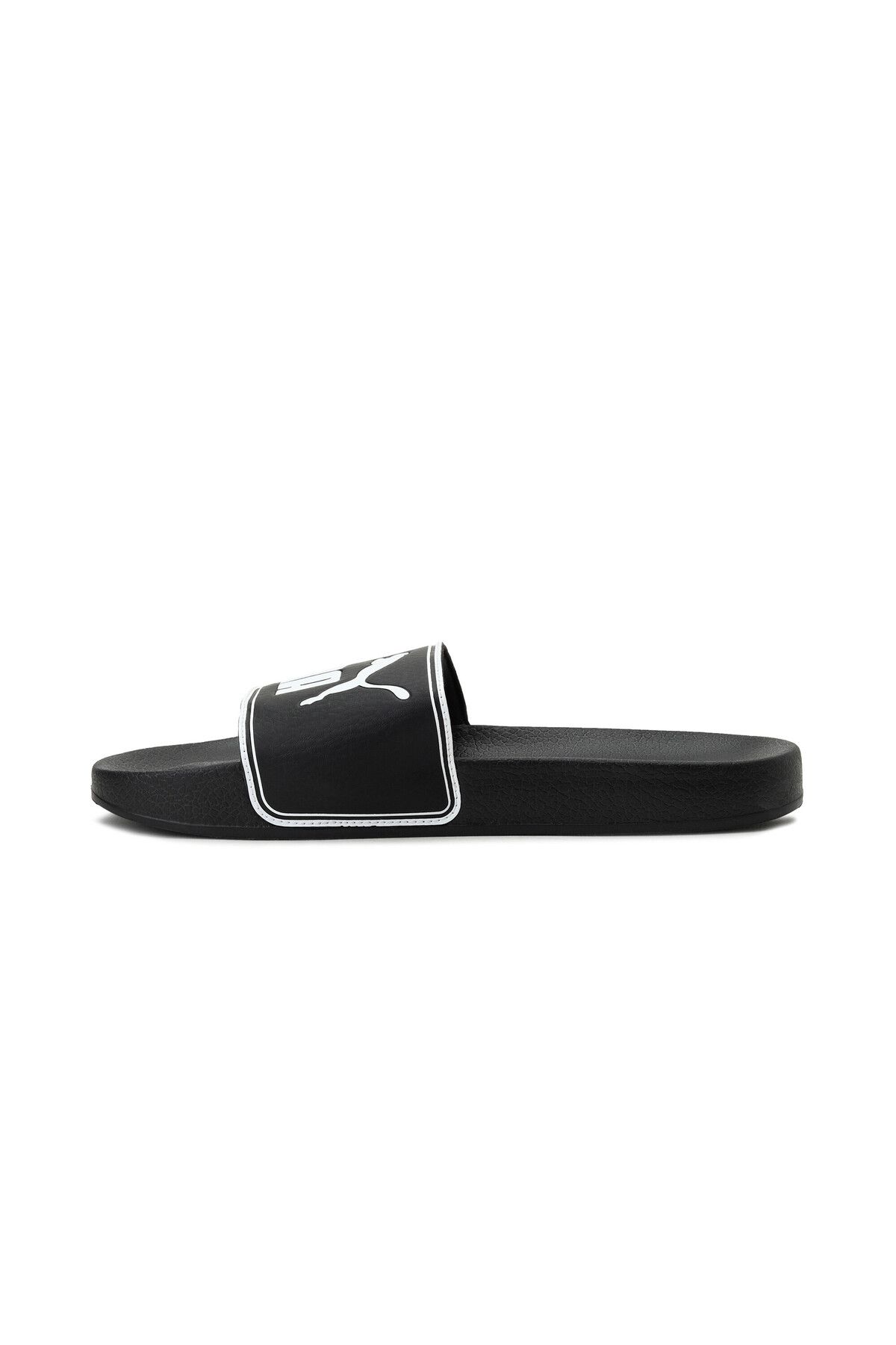 Puma-Unisex Leadcat Slide Sandals Sports Slippers - Black 7