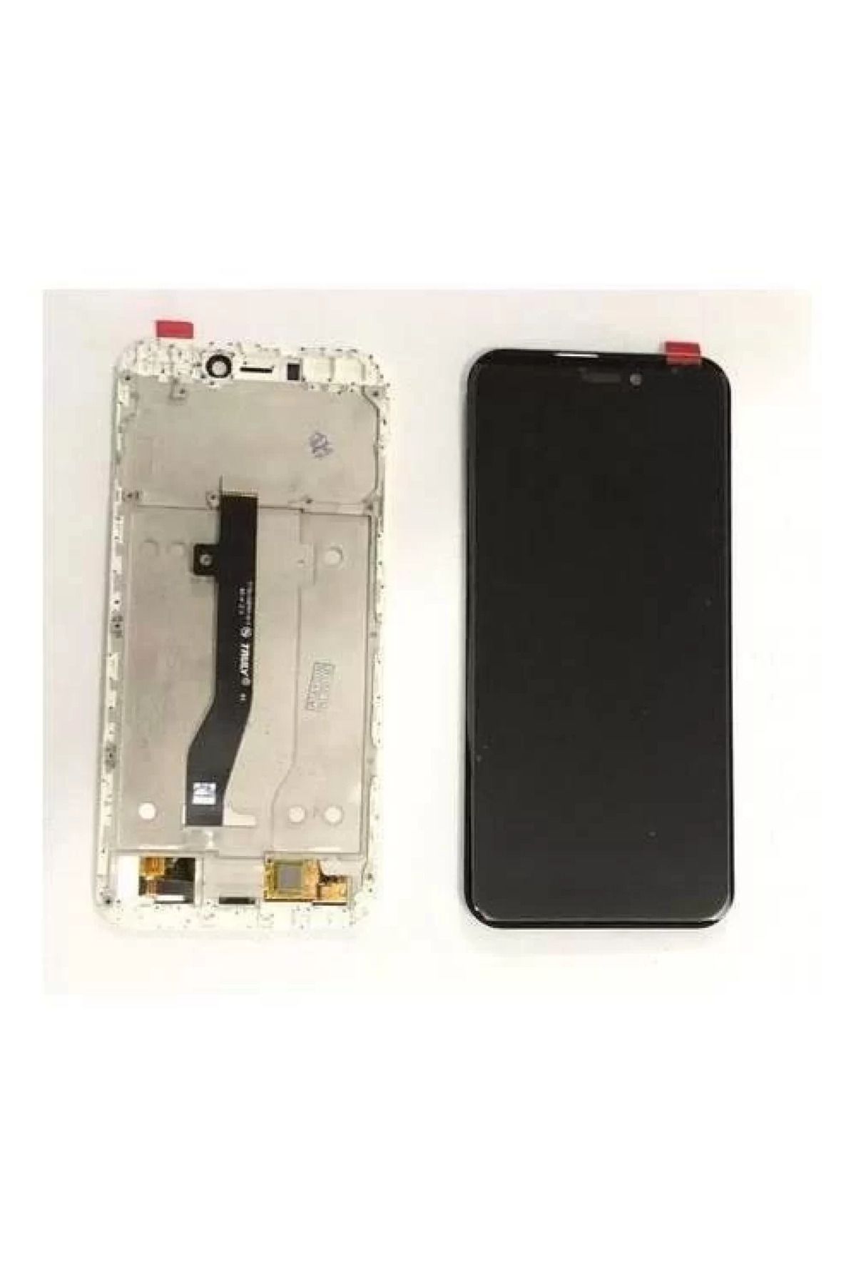 General Mobile Gm8 Go Çıtalı Lcd uyumlu Dokunmatik Ekran
