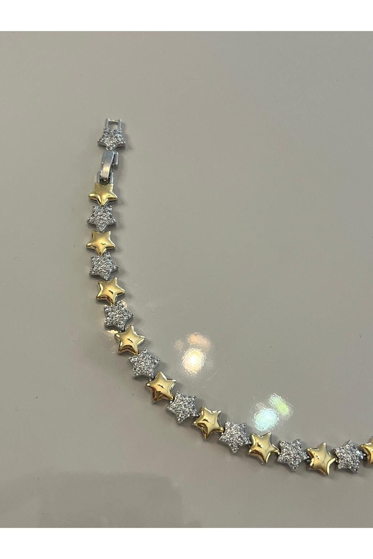 Miu Jewelry VIP Zirkon Taşlı Yıldız Bileklik