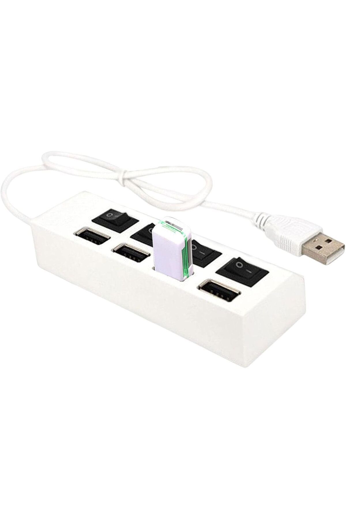 Others-Multi USB Port from Yiring Eve, 4-Port USB2.0 Splitter with Individual Switch - Multi-port Expander 9