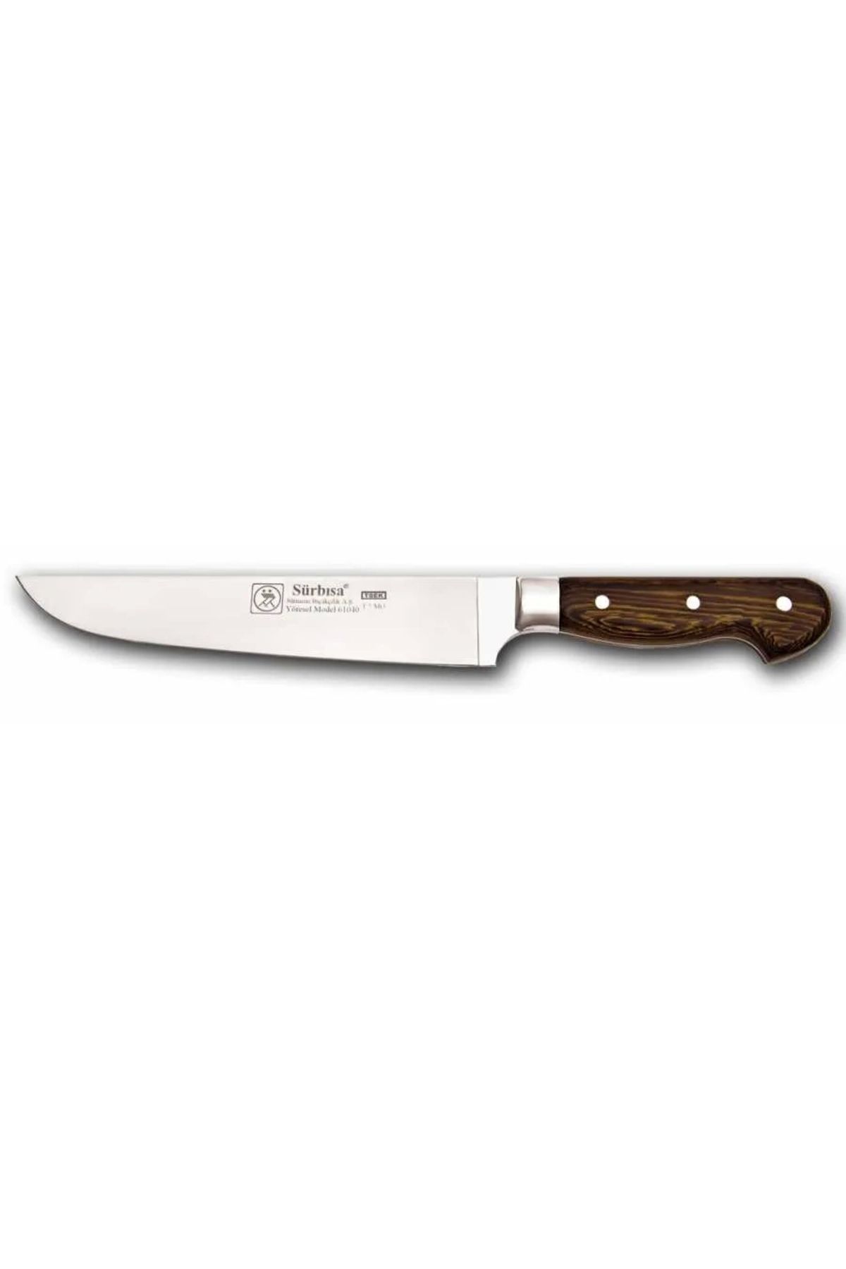ShopNova 61040ym - Sürmene Yöresel Kasap Bıçağı 20,5 Cm - Kurban, Doğrama, Kesim