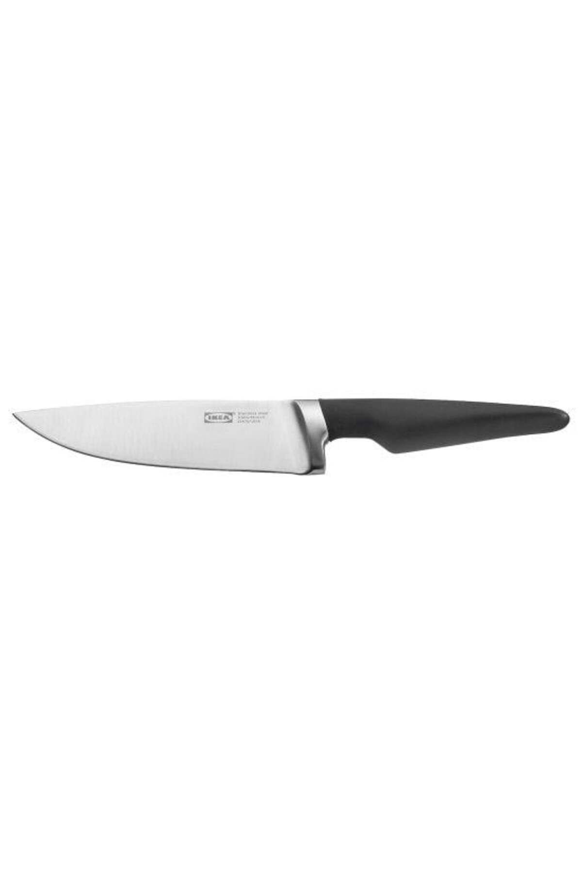 IKEA Vörda Şef Bıçağı Paslanmaz Çelik-Siyah 17 Cm