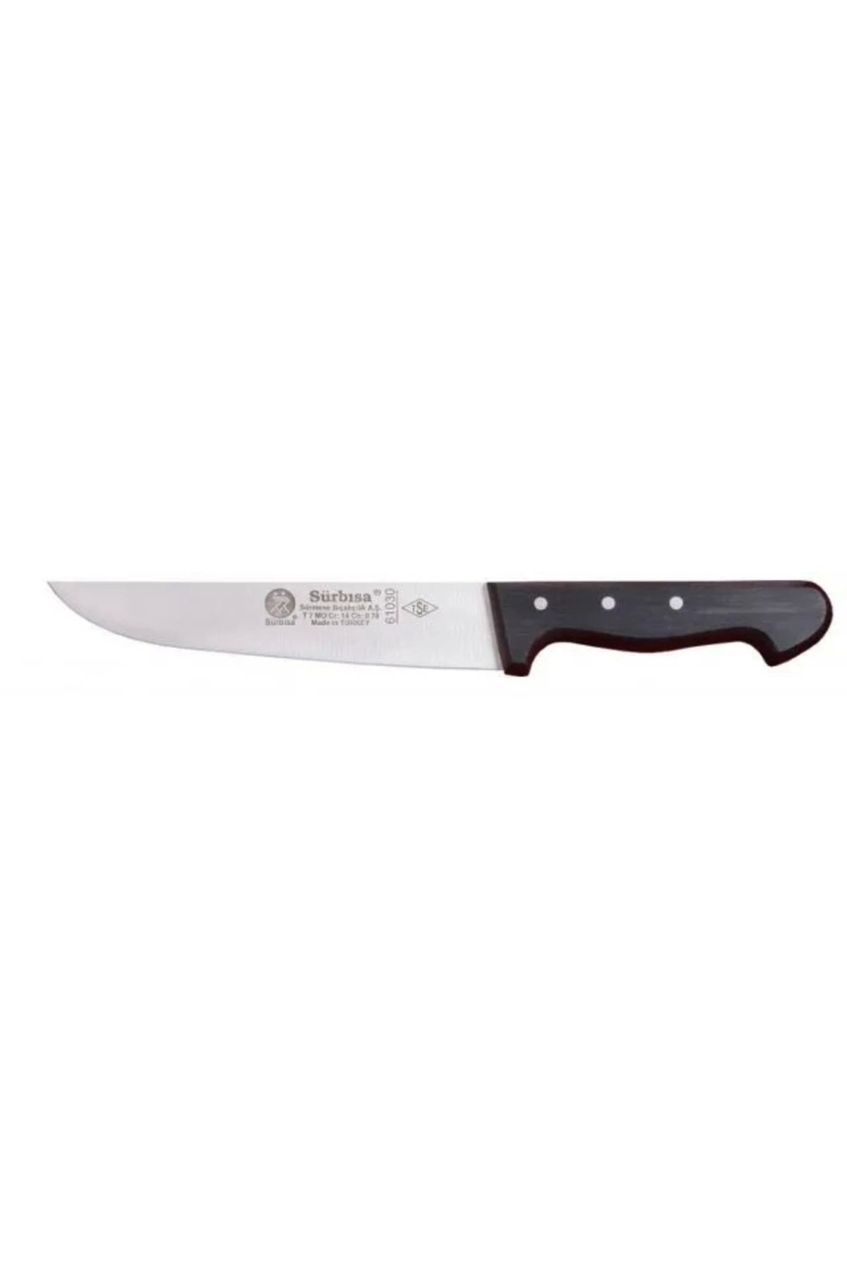 ShopNova 61030 - Sürmene Kasap Bıçağı 18,5 Cm - Kurban, Doğrama, Kesim