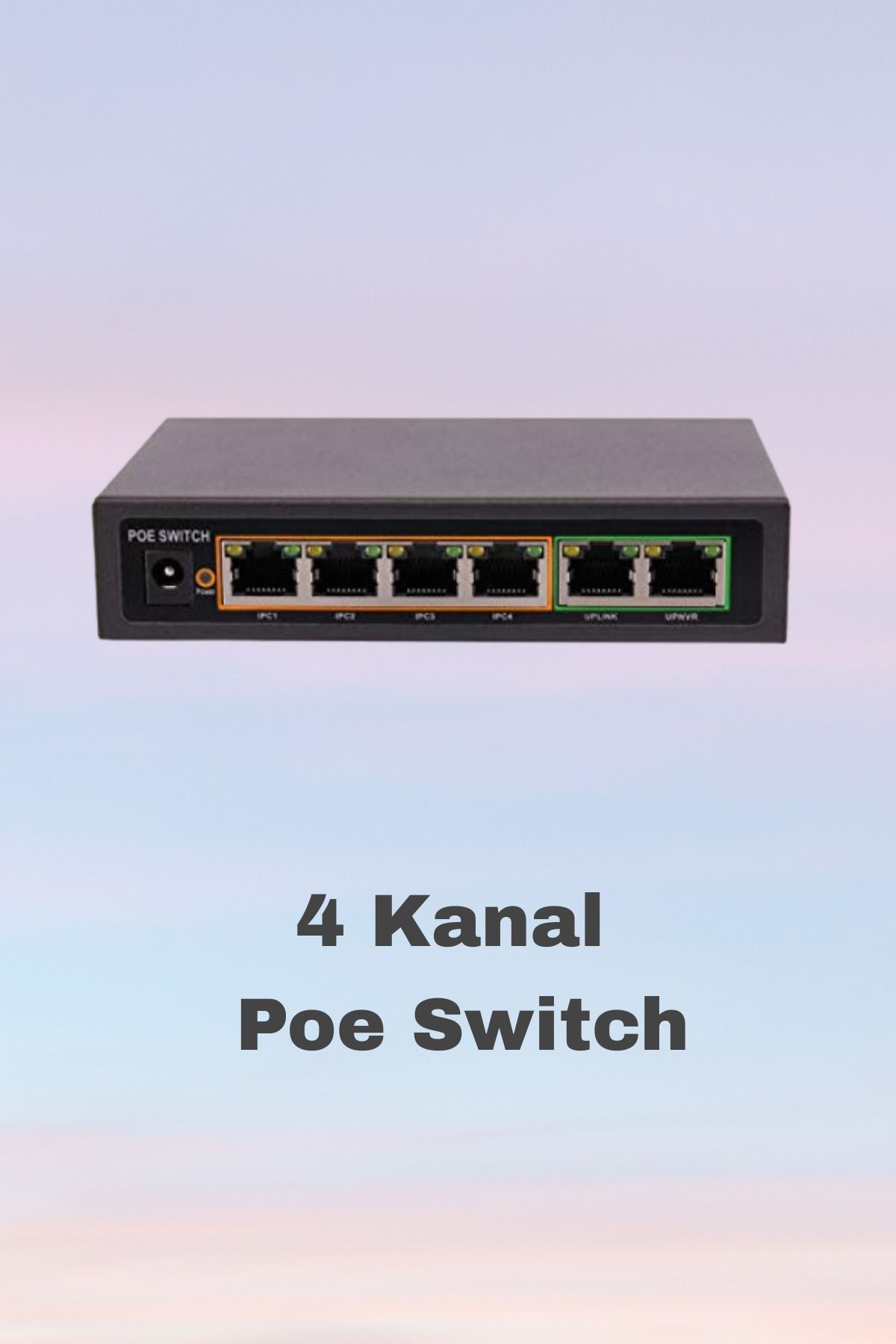 Fabius 4 Port Poe Switch + 2 Port Uplink
