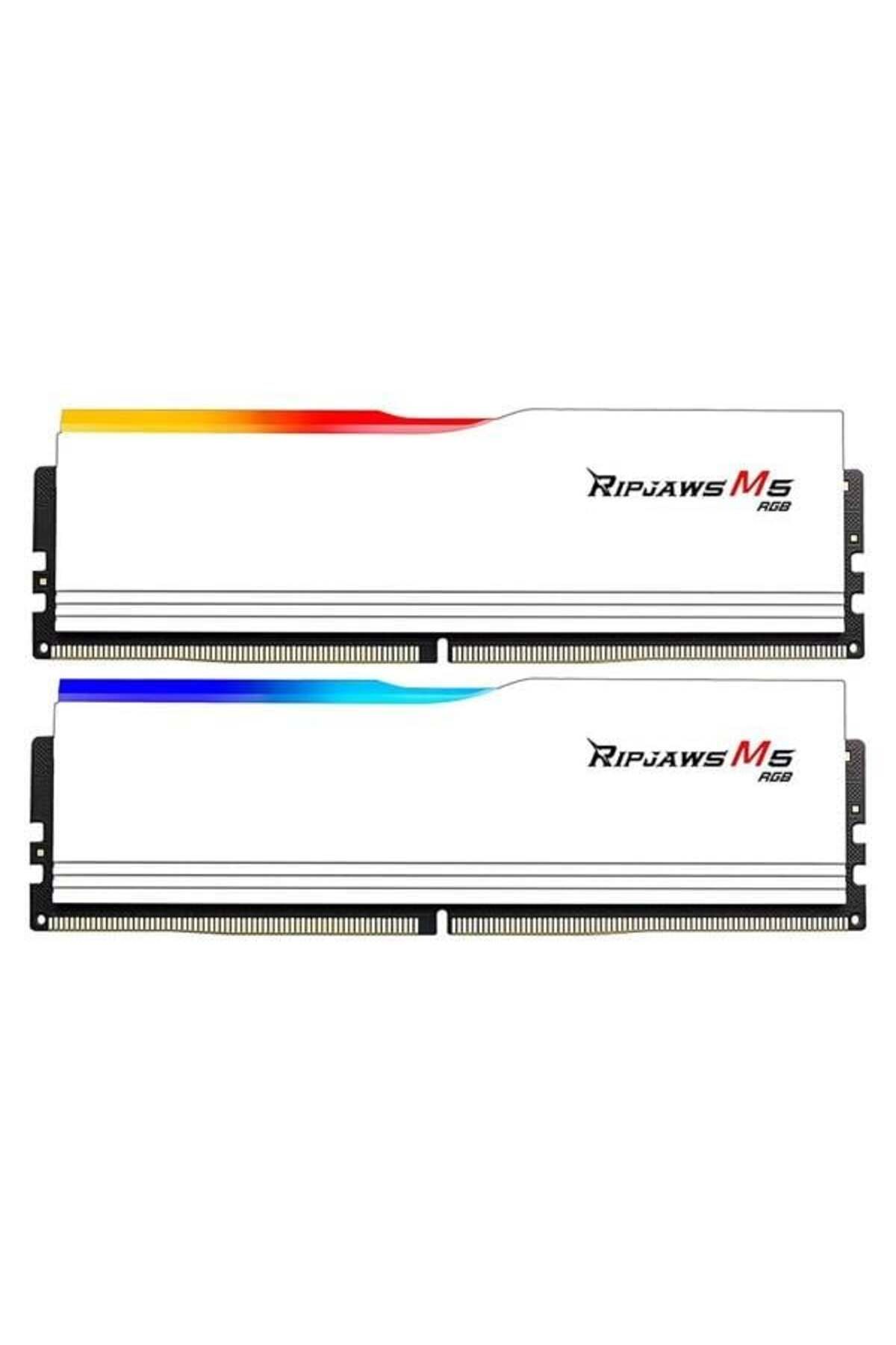 Arey-GSKILL 32GB (2X 16GB) DDR5 6000Mhz CL36 RGB DUAL KIT PC RAM RIPJAWS M5 F5-6000J3636F16GX2-RM5RW BEYA 1