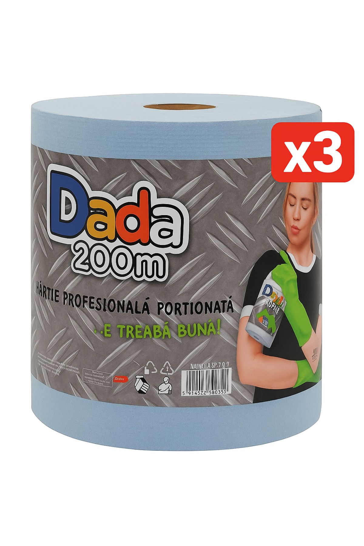 Dada X3-dada Prosop Industrial 1str 200m Profesional - One Size