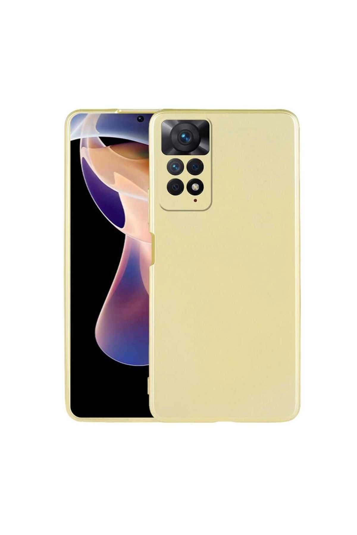 SBY TEKNOLOJİ Xiaomi Redmi Note 11 Pro 5G Uyumlu Kılıf Pürüzsüz Premier Silikon Kapak