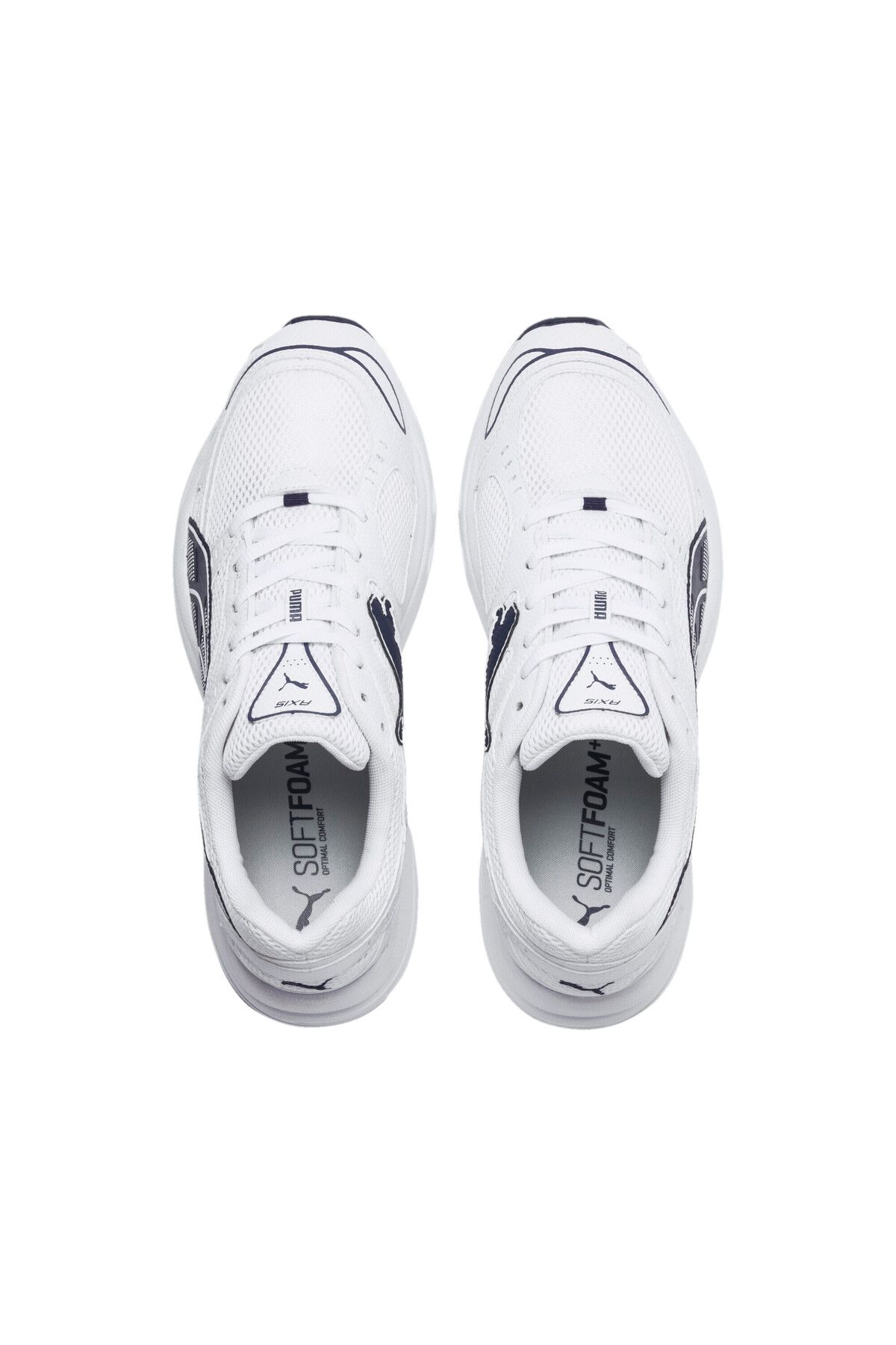 Puma-Unisex Axis Trainers Sneakers - White 6