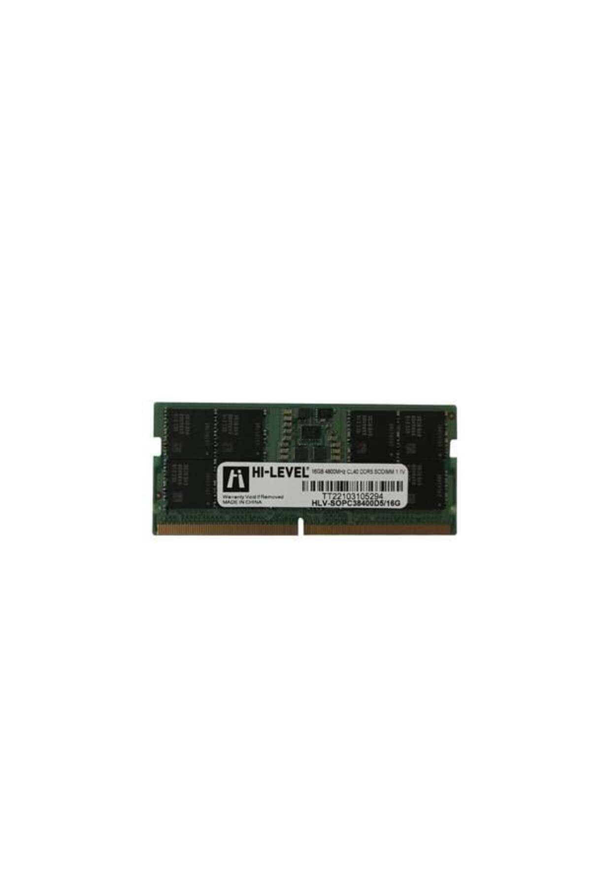 Hi-Level-16Gb Ddr5 4800Mhz Cl40 Notebook Ram Hlv-Sopc38400D5/16G 1