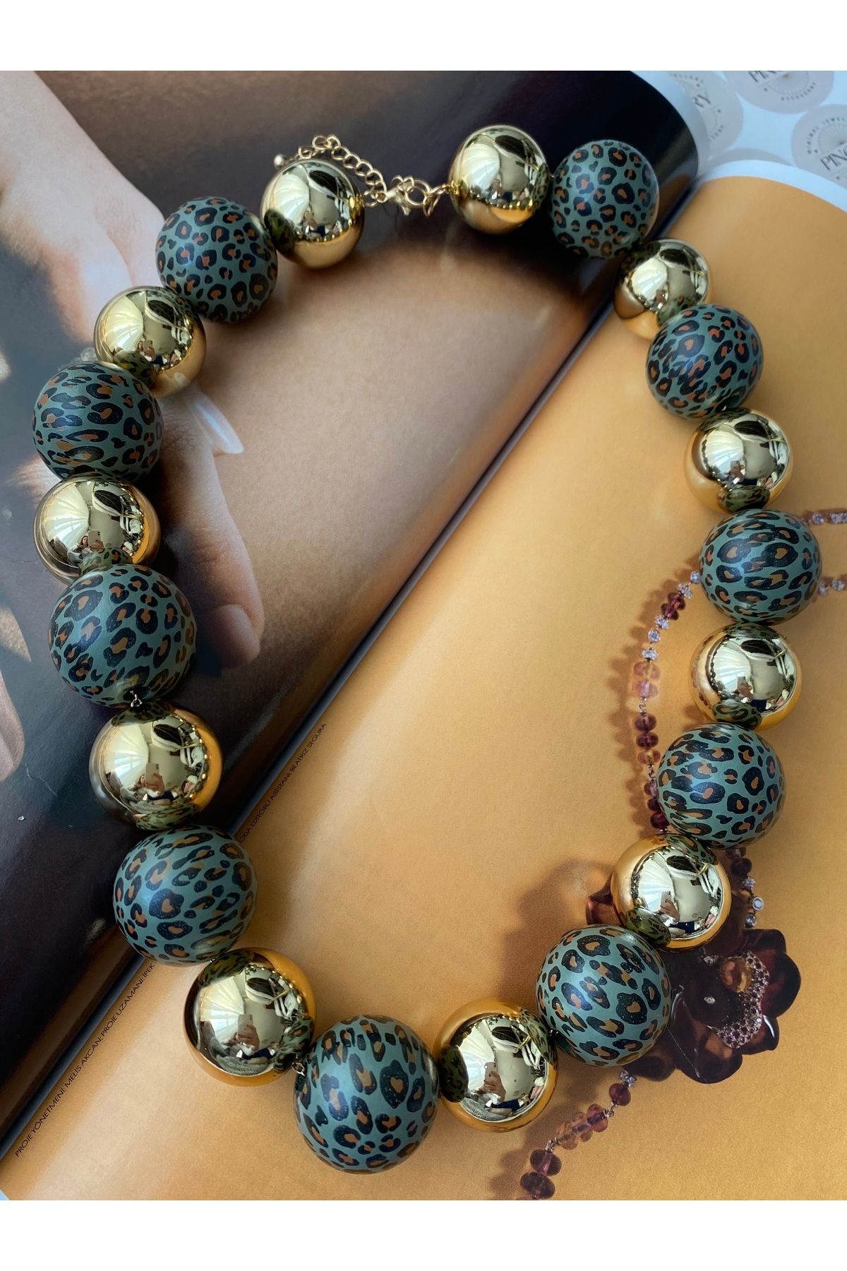 Pinery Jewels Vintage Sıralı Toplu Kadın Kolye