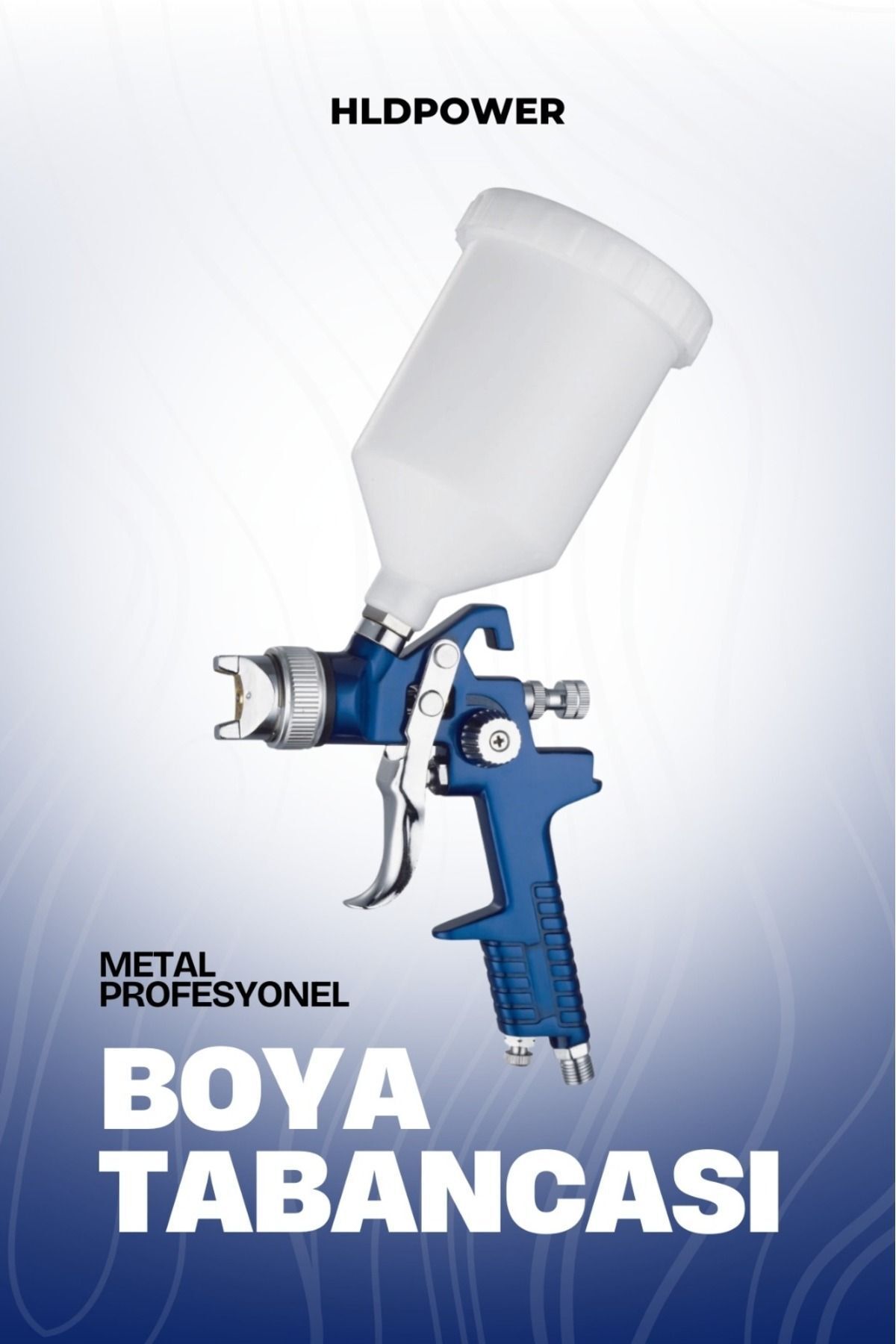 HLDPOWER H-827 boya tabancası 1.7mm